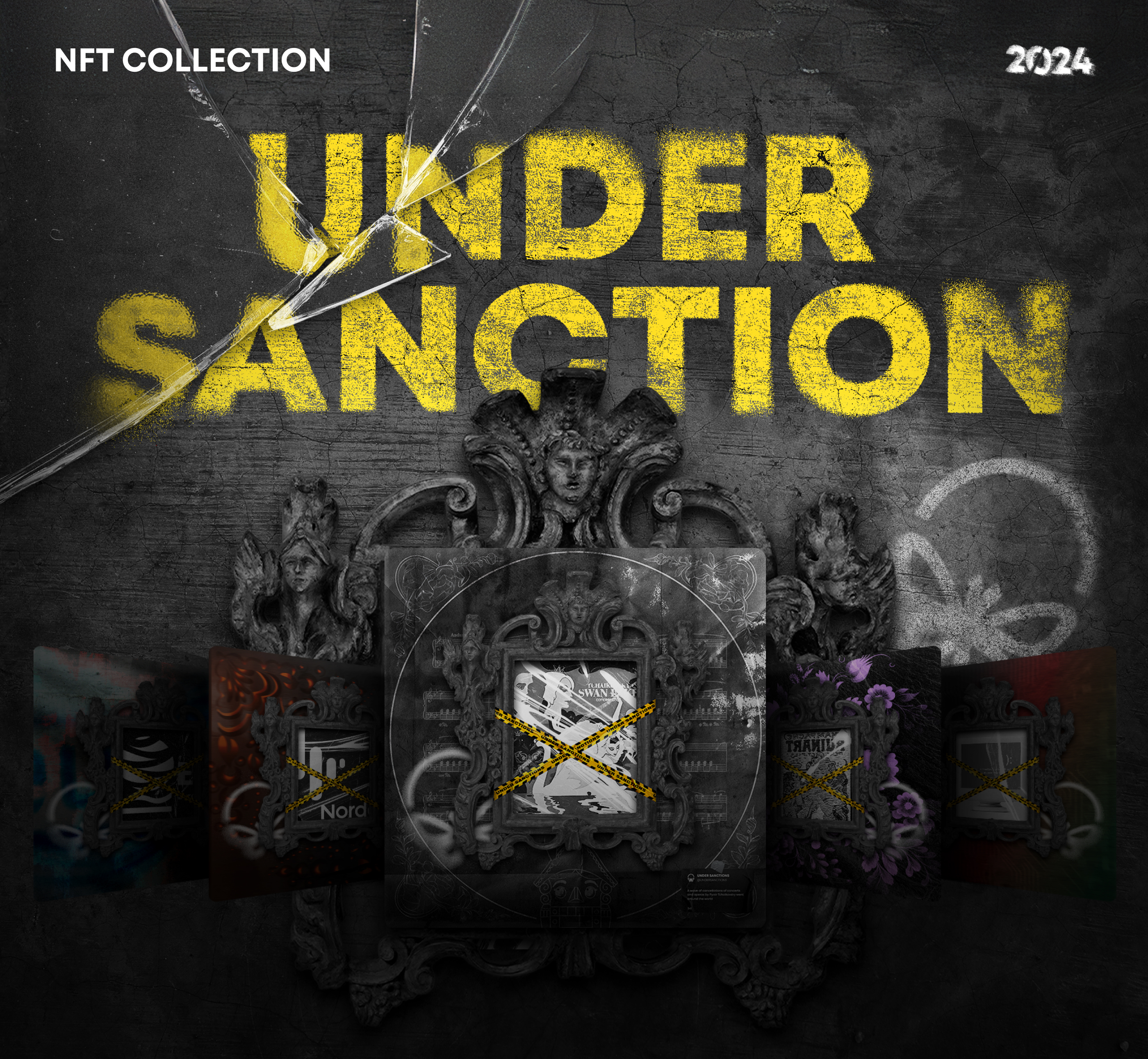 UnderSanction - NFT Collection — Изображение №1 — Иллюстрация, Графика на Dprofile