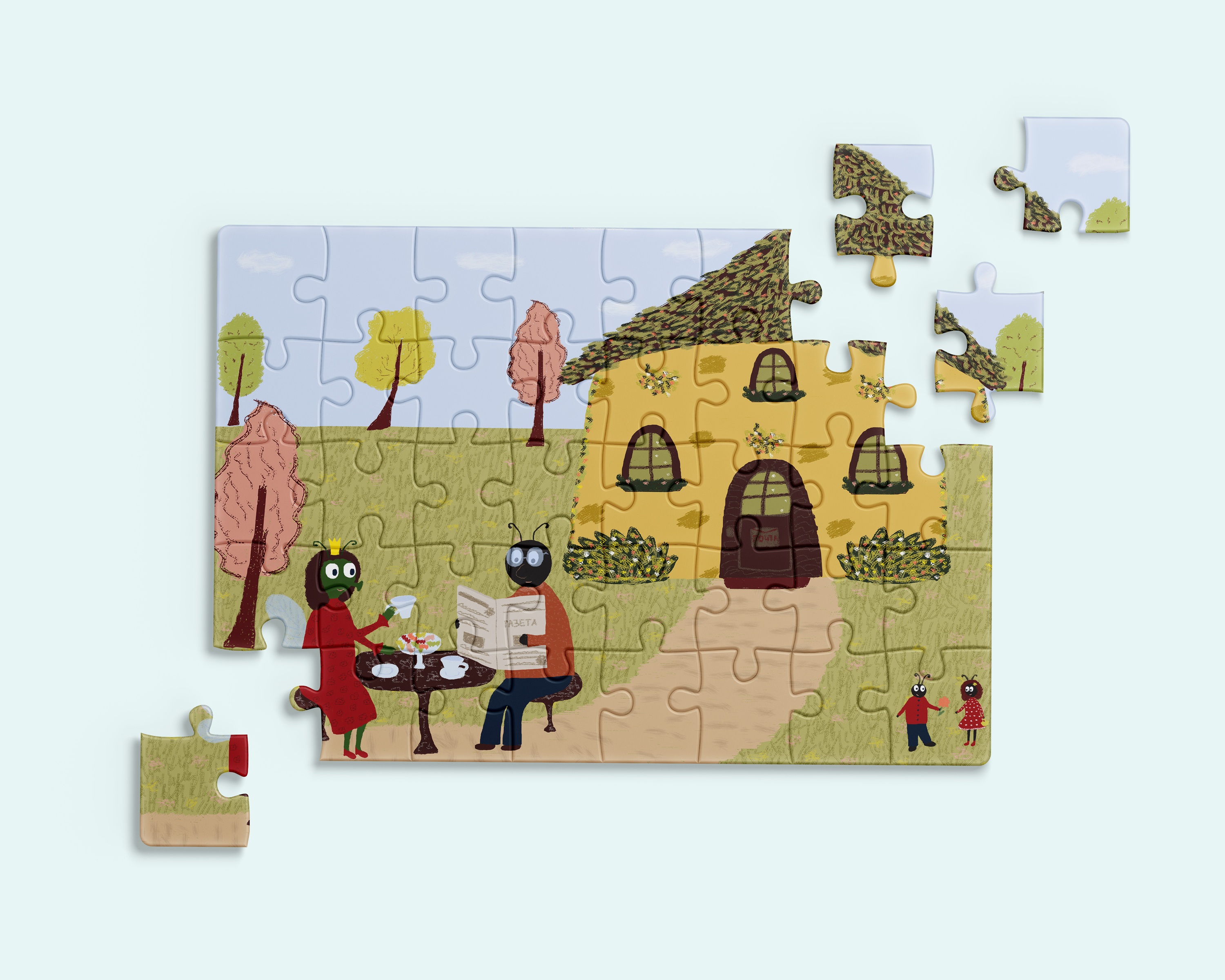 Пазлы — Изображение №5 — Брендинг, Иллюстрация на Dprofile