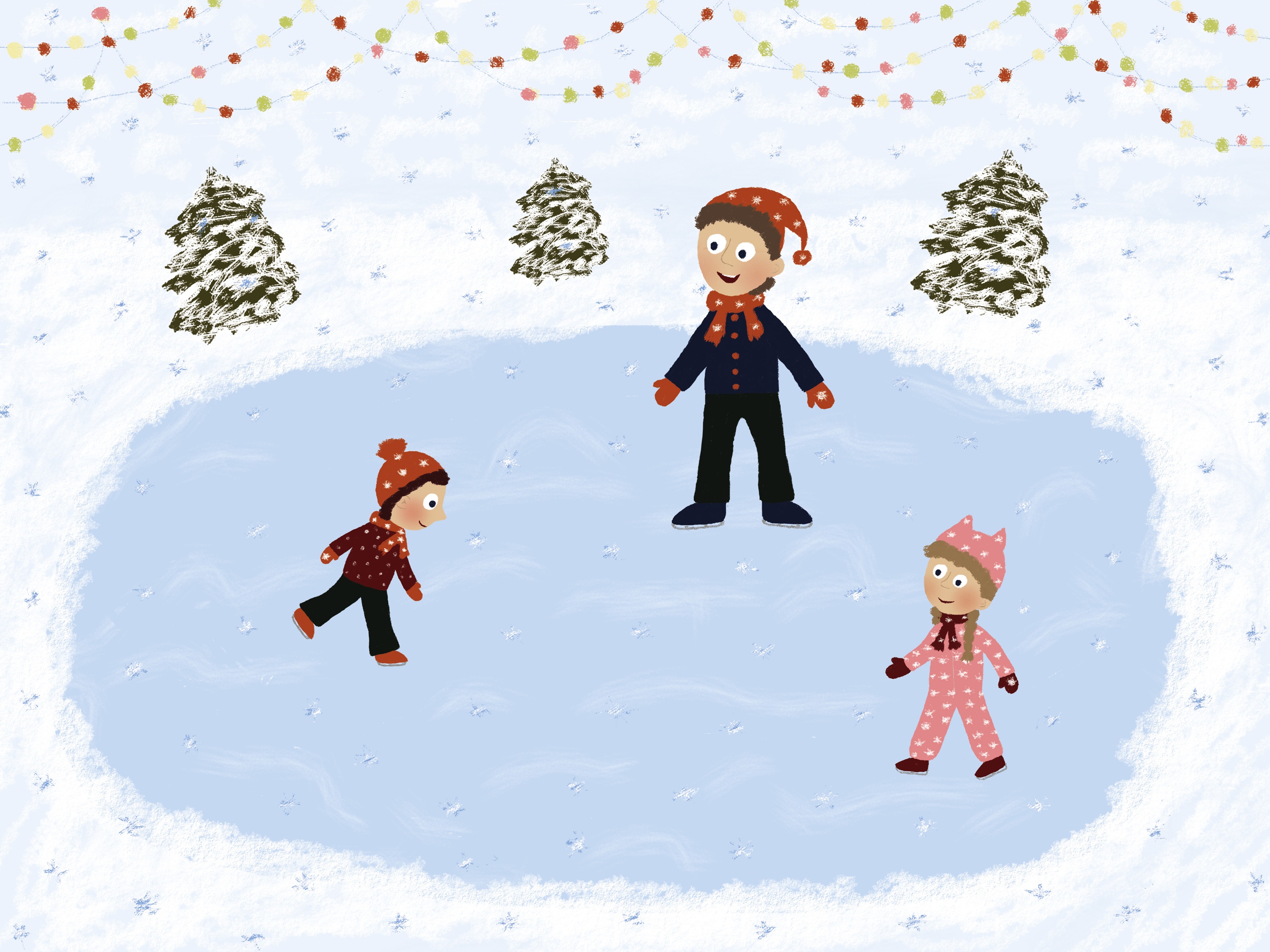 Зимние иллюстрации — Изображение №2 — Иллюстрация на Dprofile