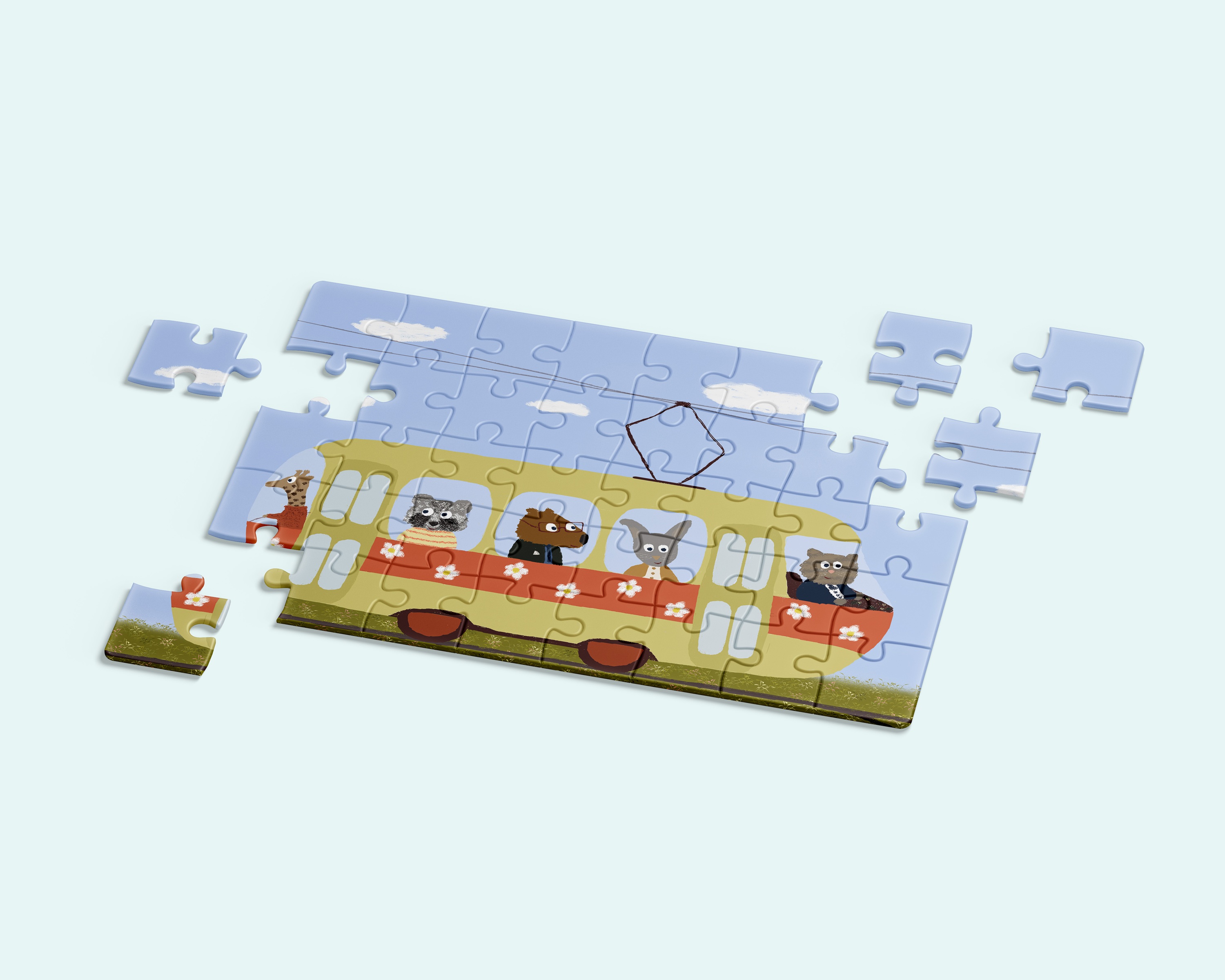 Пазлы — Изображение №6 — Брендинг, Иллюстрация на Dprofile