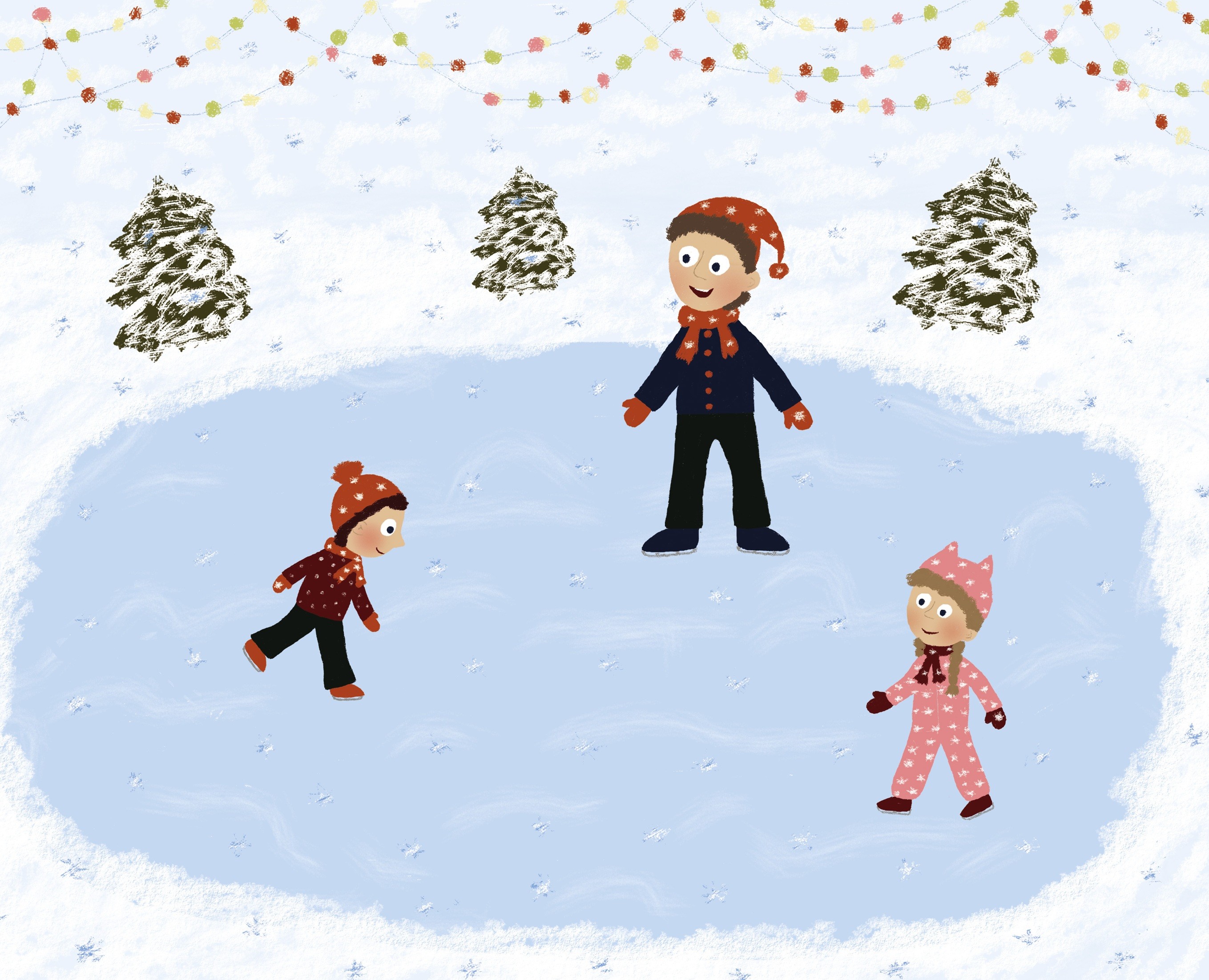 Зимние иллюстрации — Иллюстрация на Dprofile