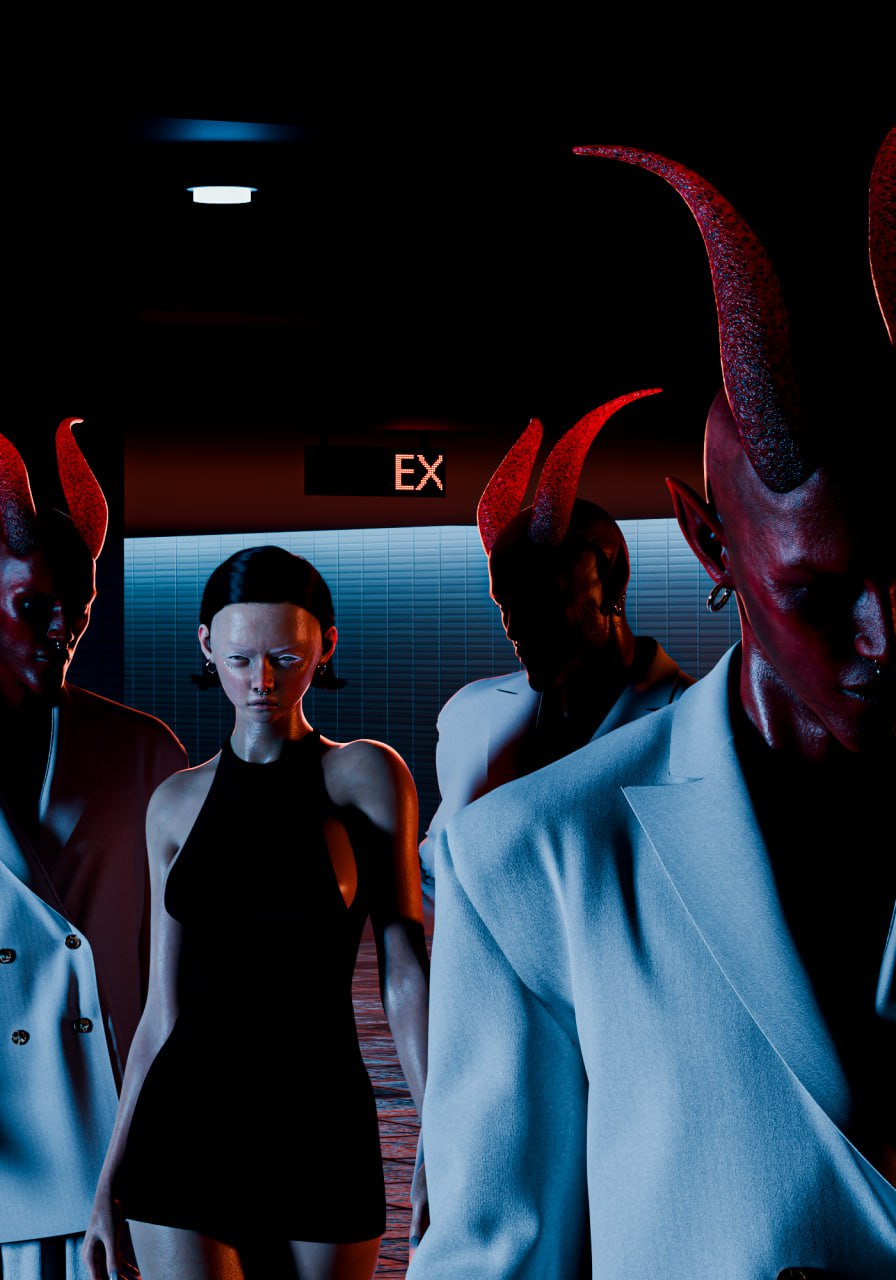 Nouvelle Fatalé — Avant-Garde Fashion Campaign — Изображение №3 — 3D, Анимация на Dprofile
