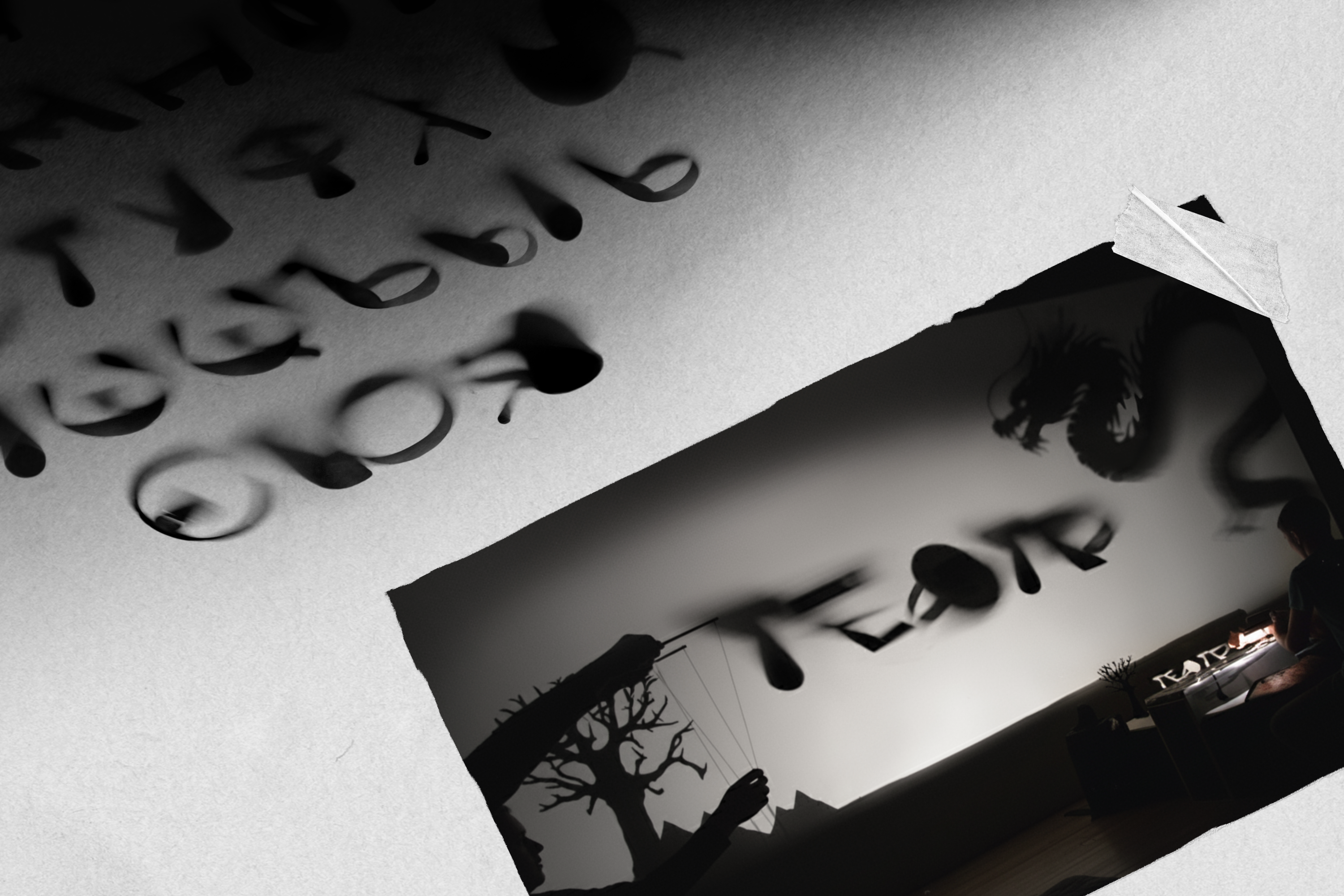 Теневой алфавит – БКВЧ 2025 — Изображение №4 — Иллюстрация, Графика на Dprofile