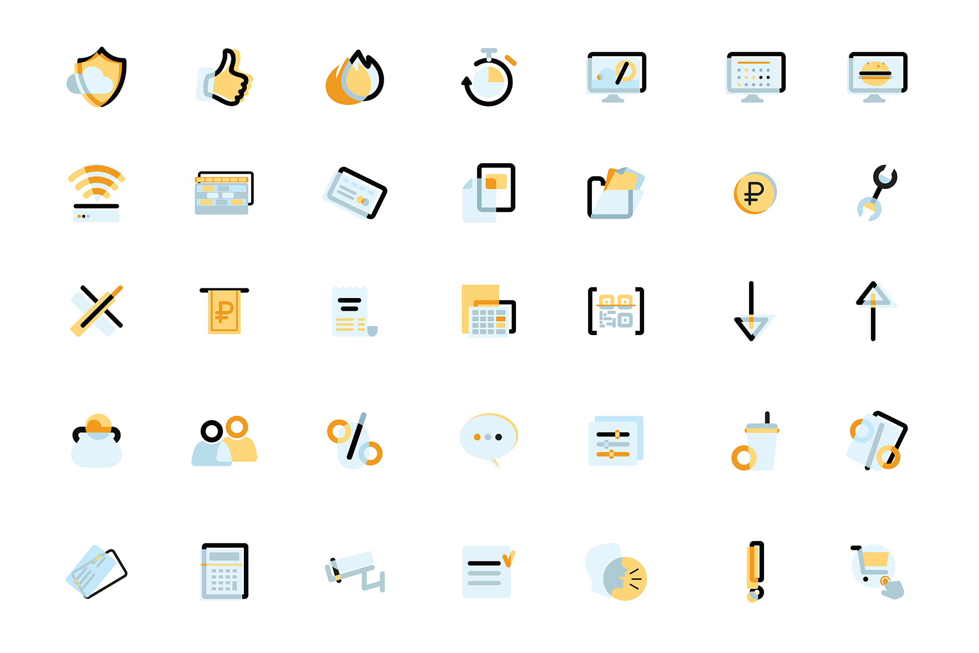 Иллюстрации, иконки, схемы — Изображение №8 — Иллюстрация, Графика на Dprofile