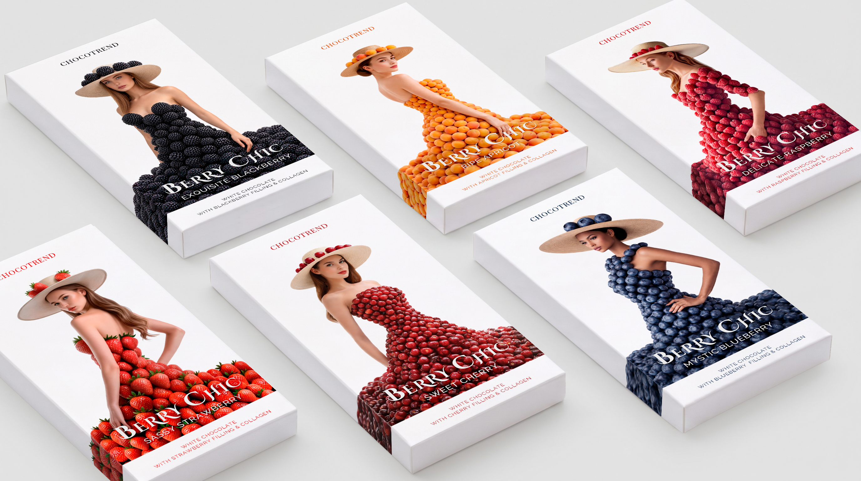 Berry Chic — Chocolate Packaging Design — Изображение №14 — Брендинг, Промдизайн на Dprofile