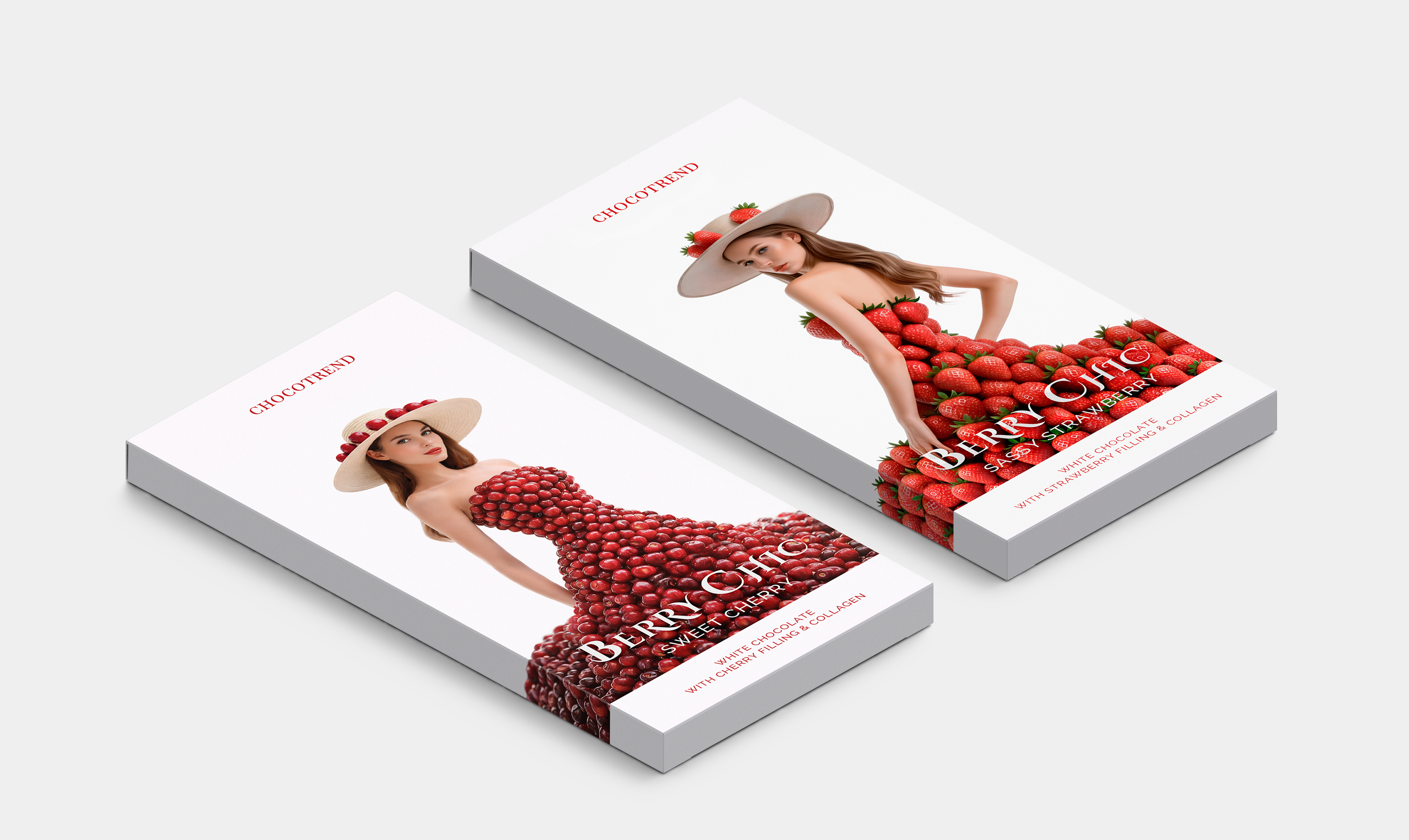 Berry Chic — Chocolate Packaging Design — Изображение №3 — Брендинг, Промдизайн на Dprofile