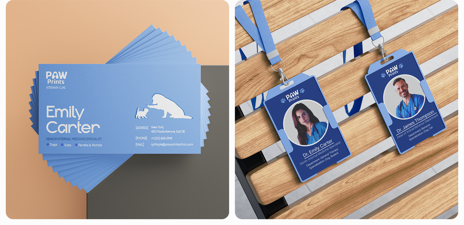 Концепт сайта ветеринарной клиники| Paw Prints — Изображение №15 — Интерфейсы, Брендинг на Dprofile