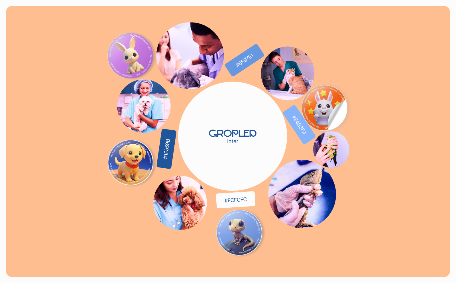 Концепт сайта ветеринарной клиники| Paw Prints — Изображение №10 — Интерфейсы, Брендинг на Dprofile