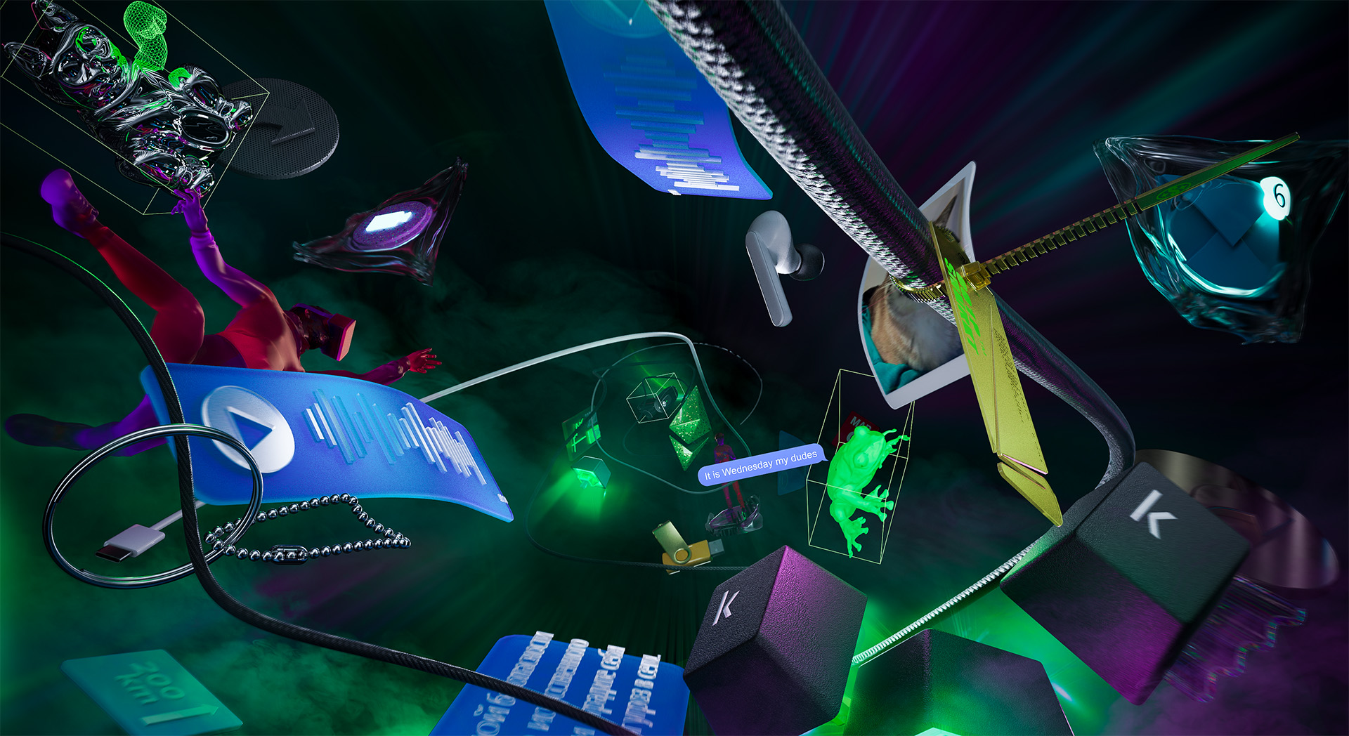 KASPERSKY | MANIFEST — Изображение №2 — Иллюстрация, 3D на Dprofile