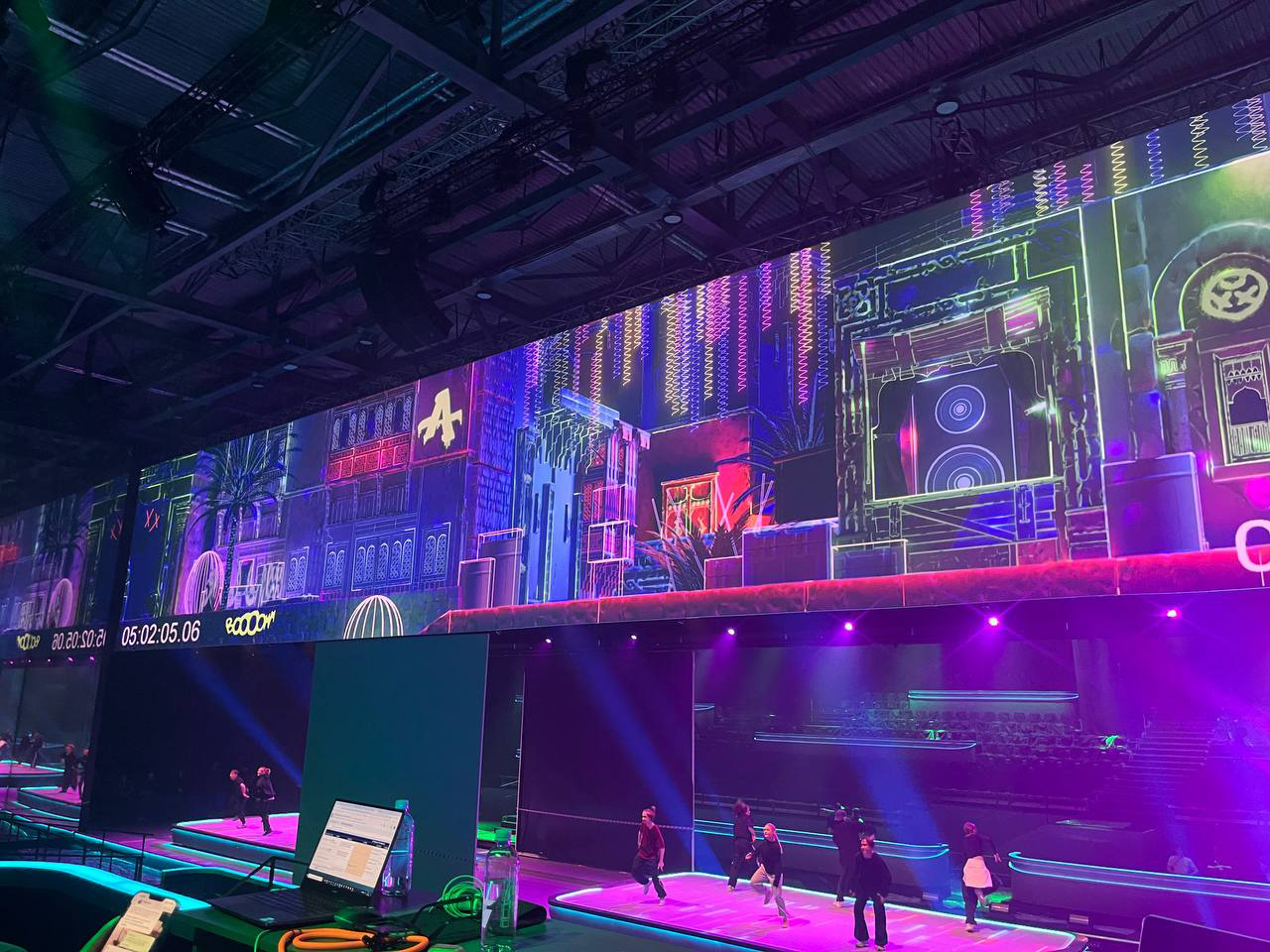 Игры будущего, Казань. Церемония закрытия. — Изображение №8 — Иллюстрация, 3D на Dprofile