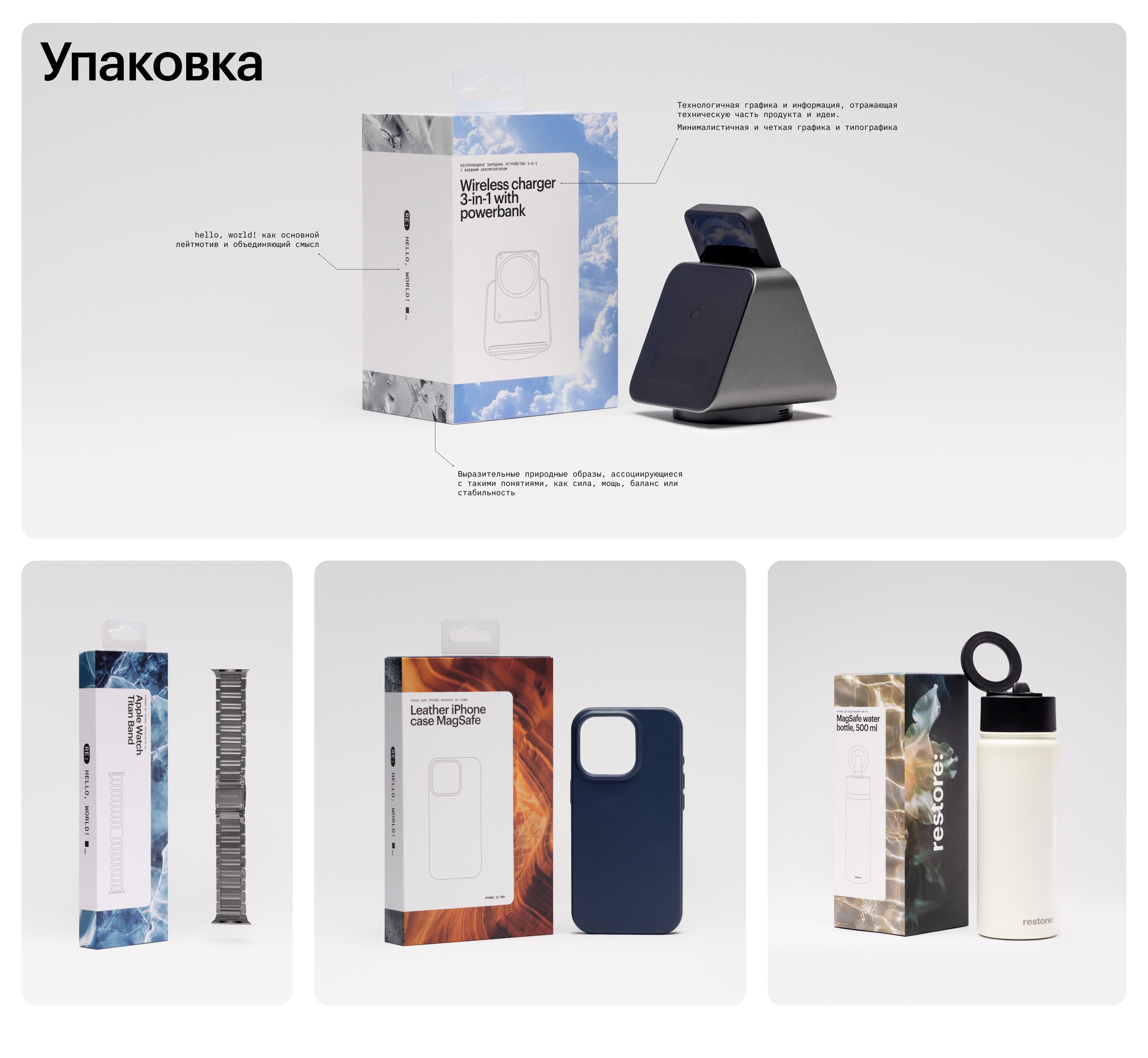 Брендинг СТМ restore: hello, world! — Изображение №9 — Брендинг на Dprofile