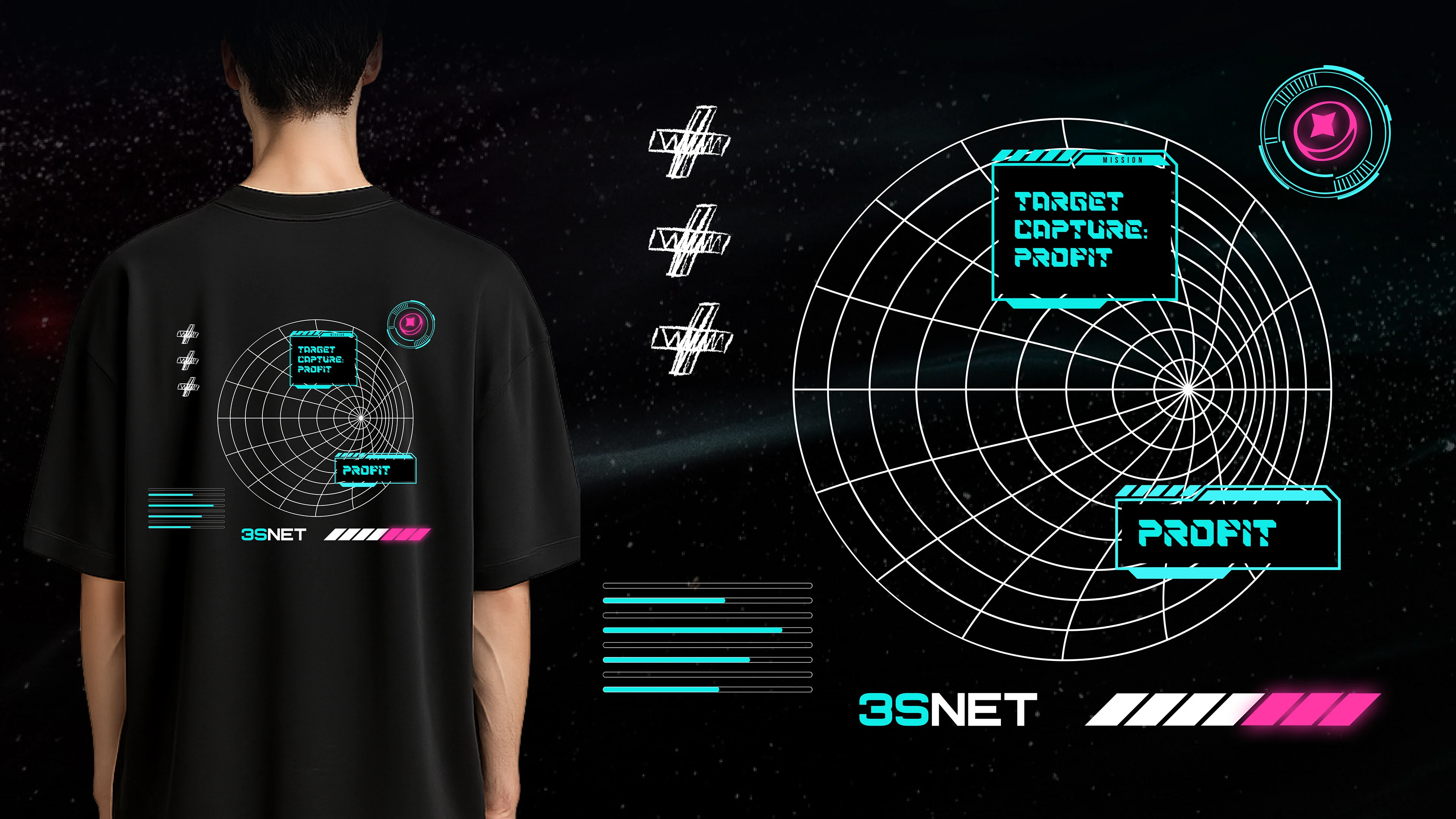 3SNET // МЕРЧ // СТРАЖИ ТРАФИКА — Изображение №11 — Брендинг на Dprofile