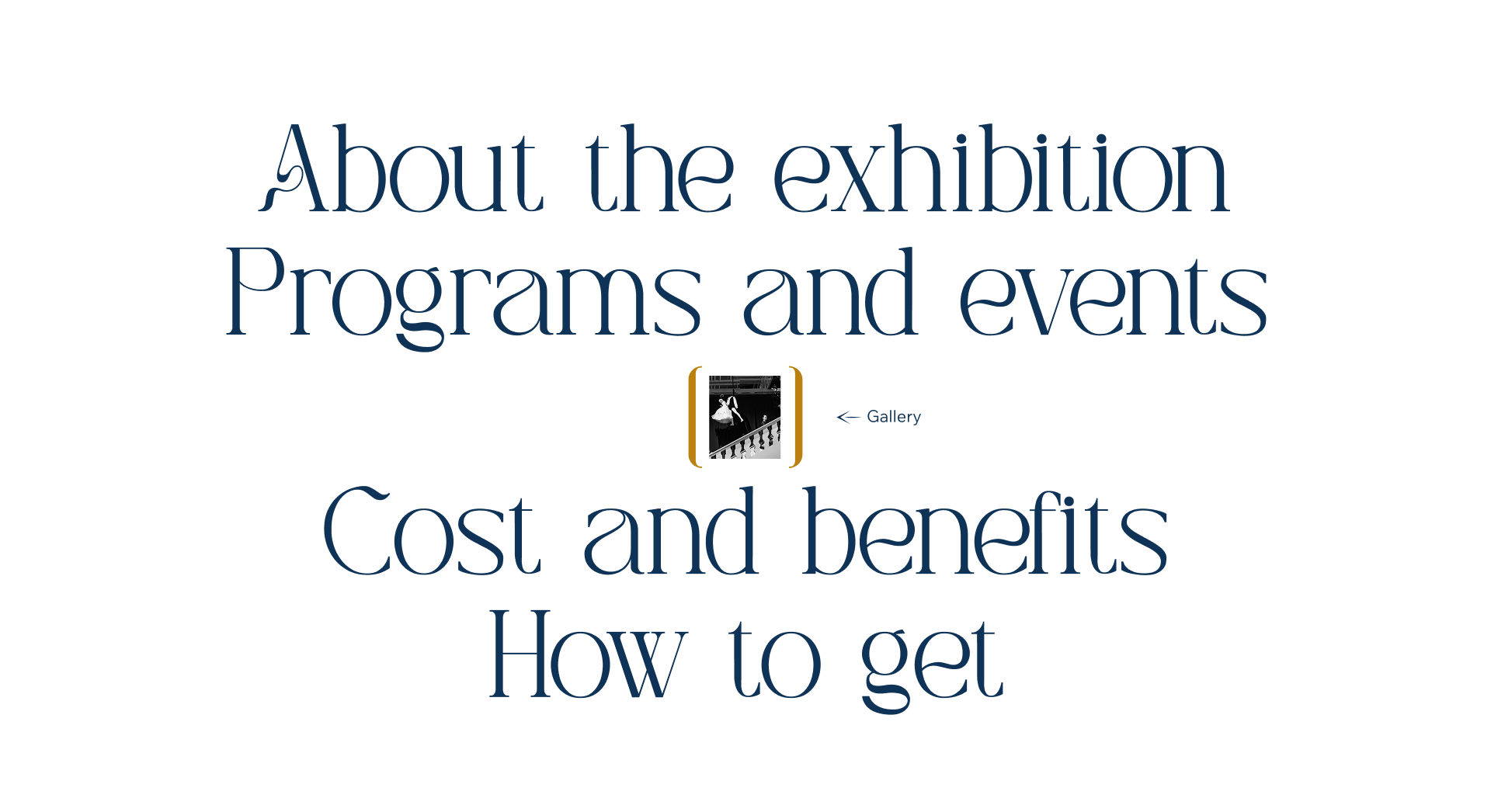 Benois Legacy - Exhibition Website UI — Изображение №11 — Интерфейсы на Dprofile