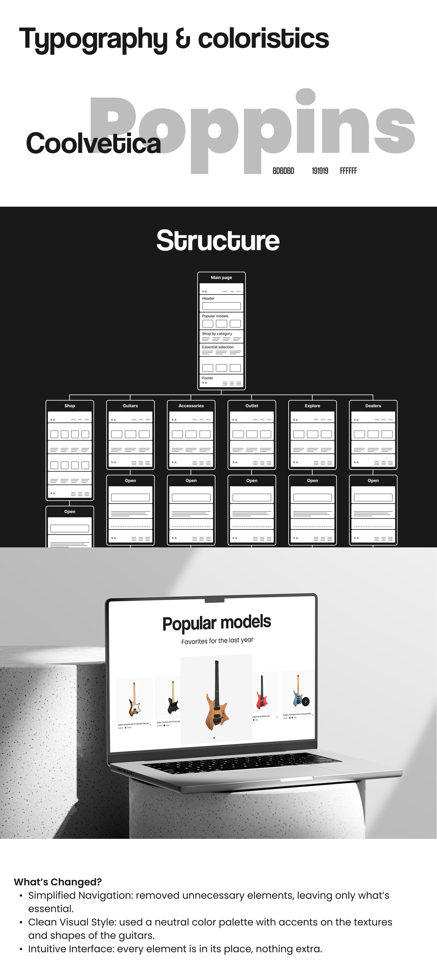 UiUx for Guitar E-Commerce — Изображение №2 — Интерфейсы на Dprofile