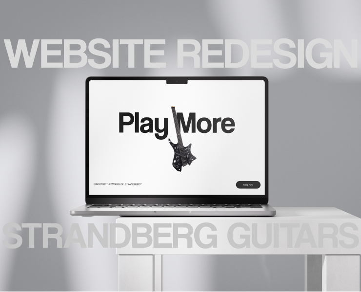 UiUx for Guitar E-Commerce — Интерфейсы на Dprofile