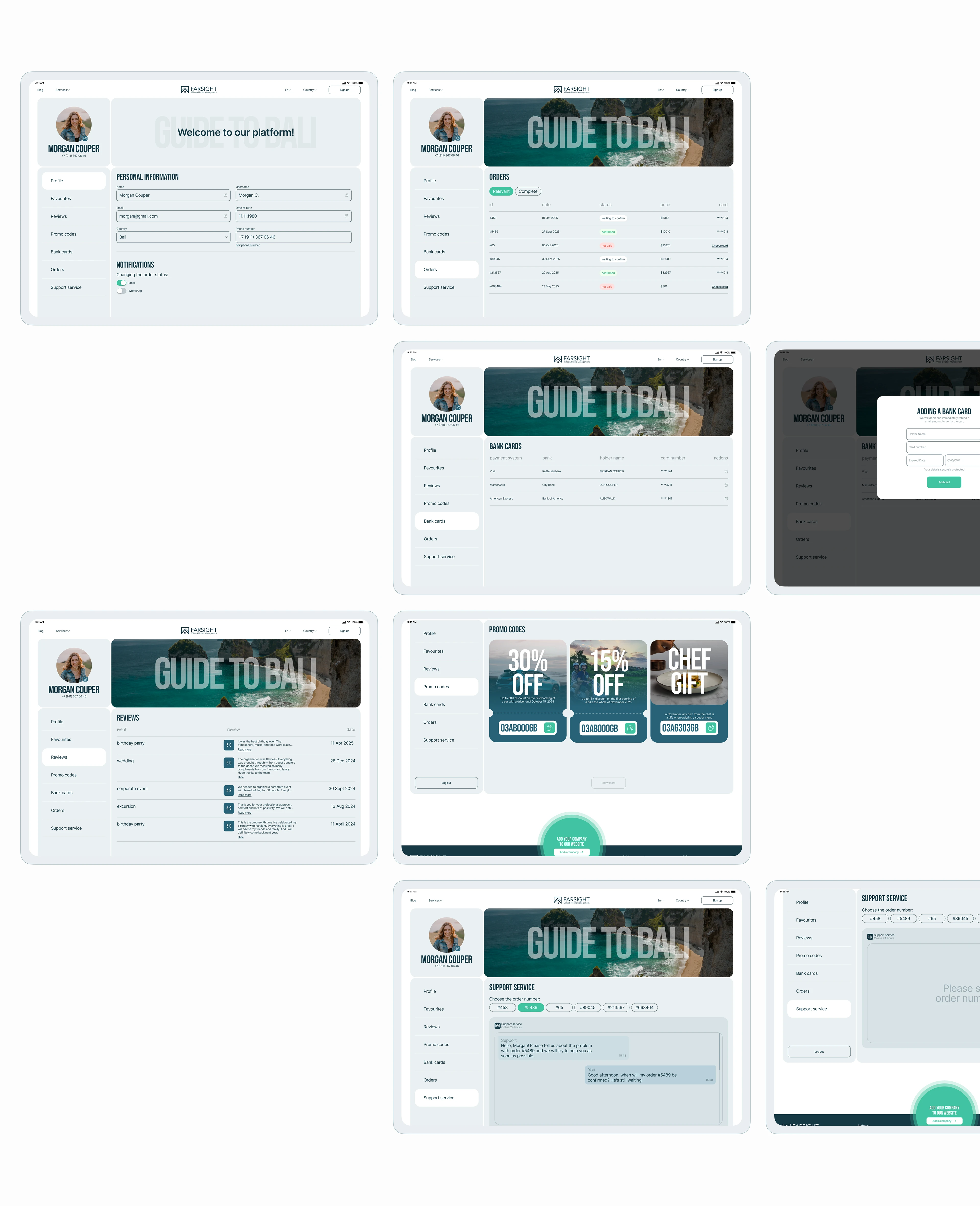 Web-site for Farsight — Изображение №11 — Интерфейсы на Dprofile