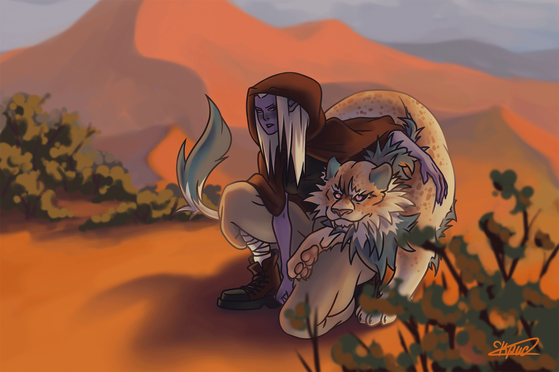 Арты персонажей — Изображение №1 — Иллюстрация на Dprofile