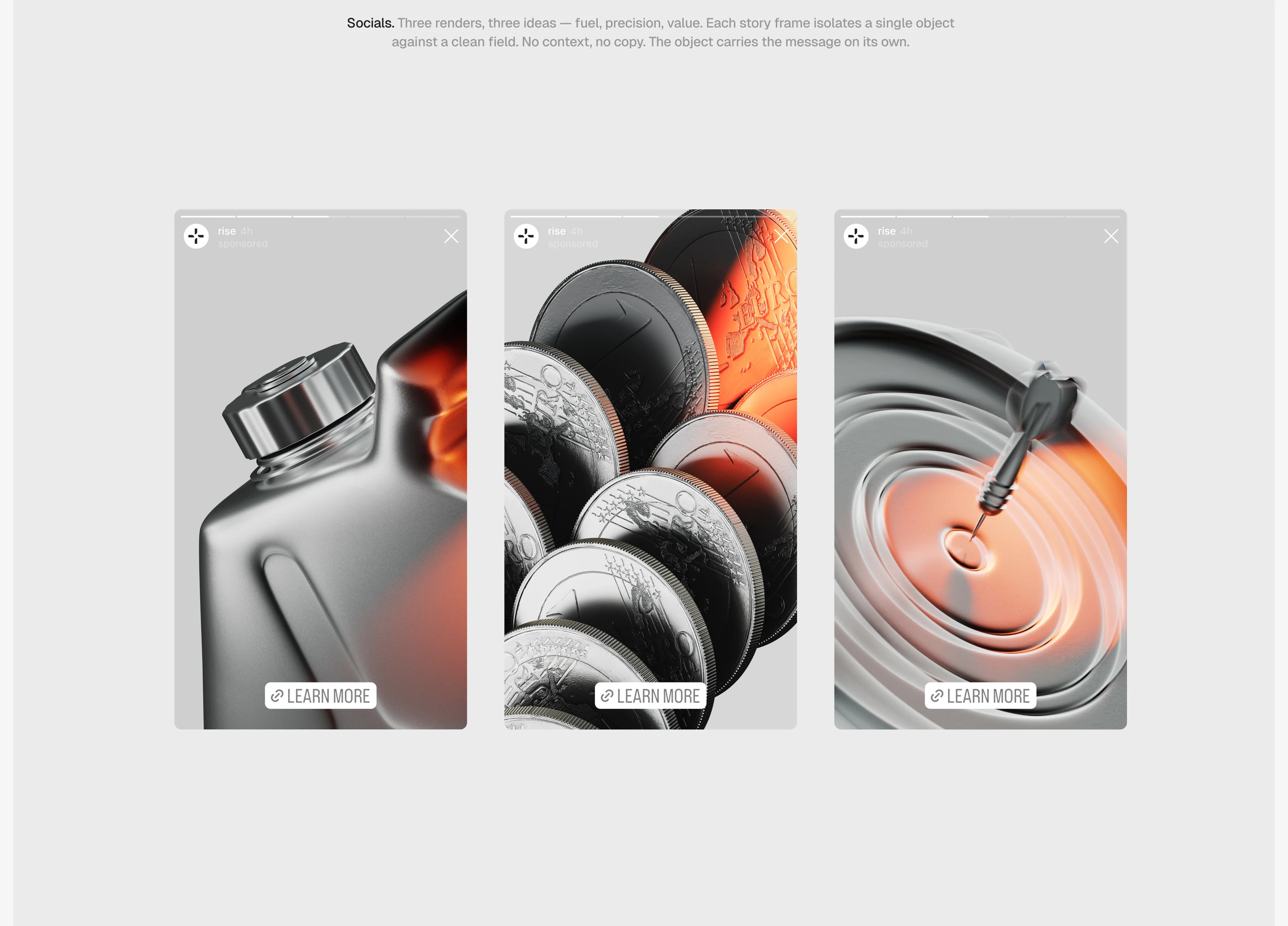 Rise — 3D & Motion Graphics — Изображение №14 — 3D, Анимация на Dprofile
