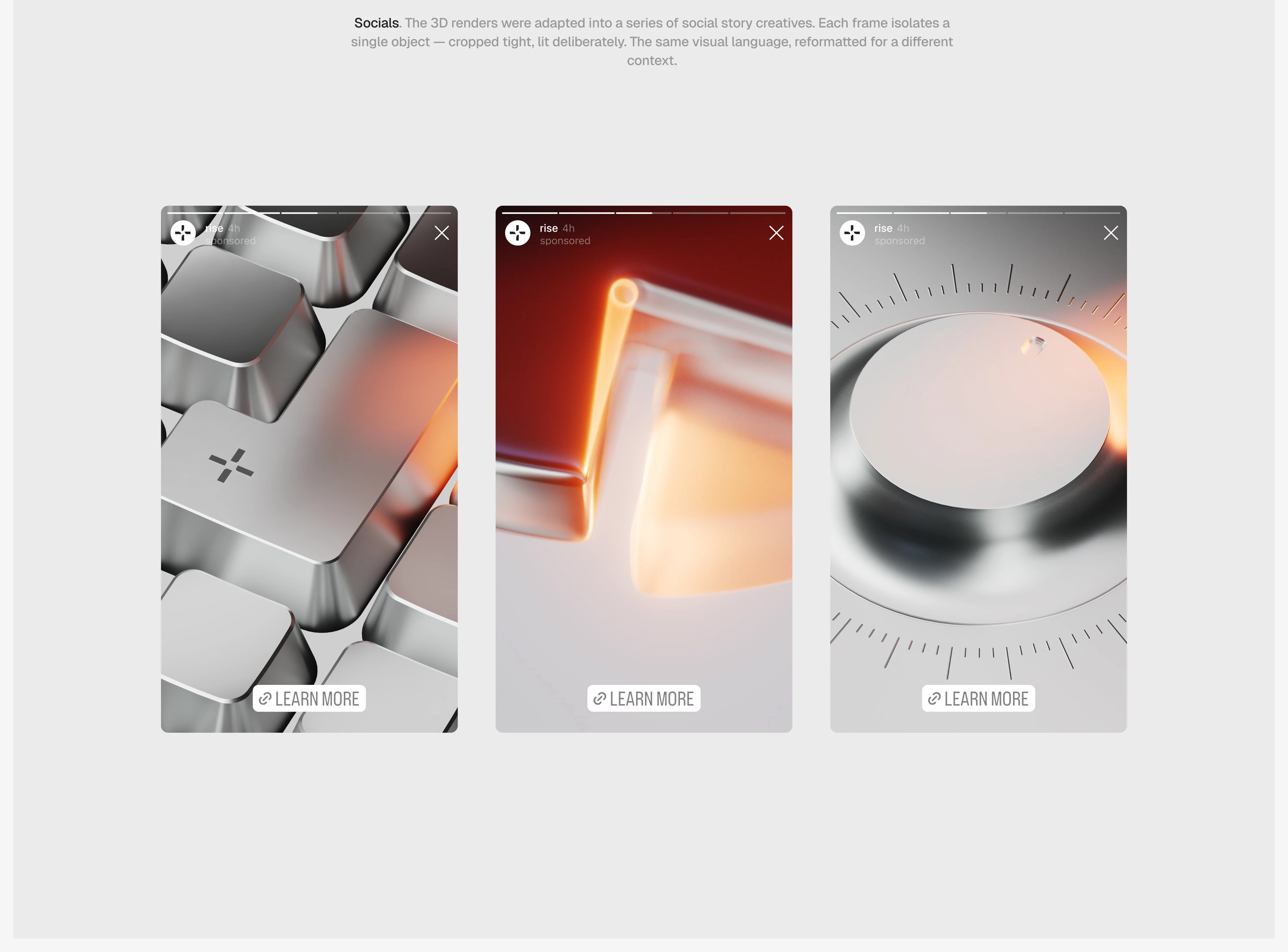 Rise — 3D & Motion Graphics — Изображение №7 — 3D, Анимация на Dprofile