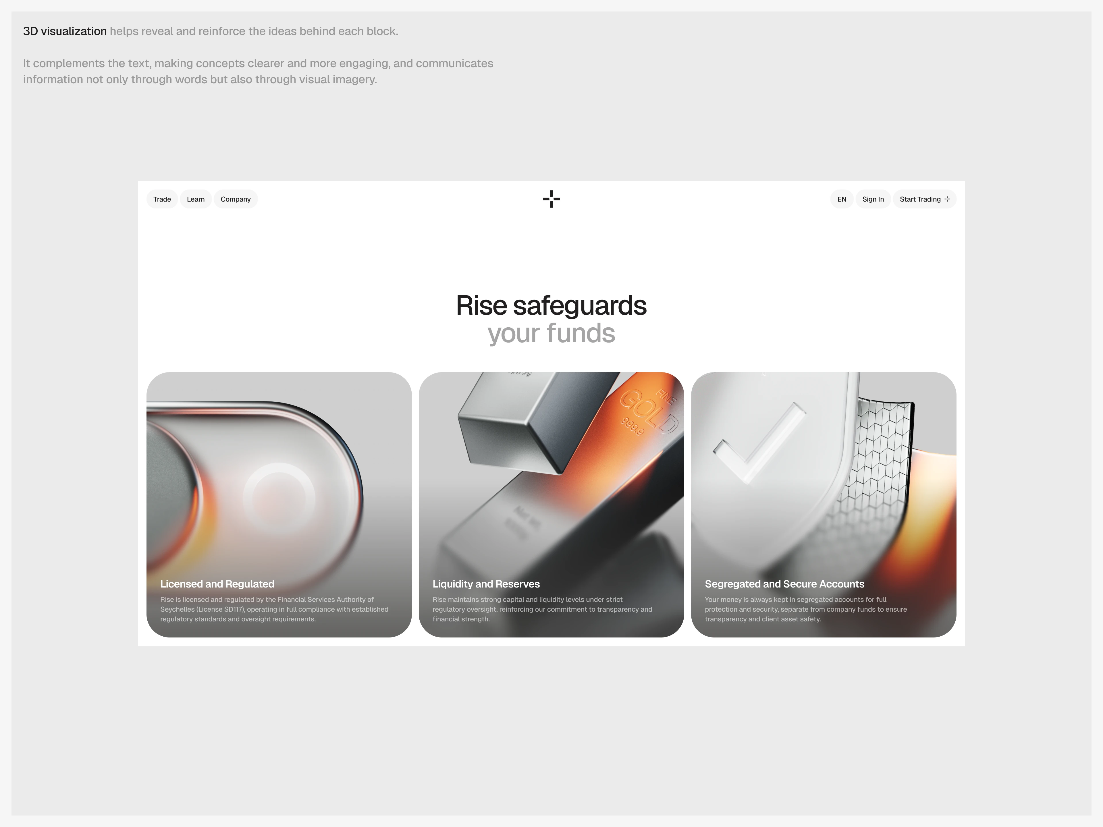 Rise — Branding & Web Design — Изображение №11 — Интерфейсы, Брендинг на Dprofile