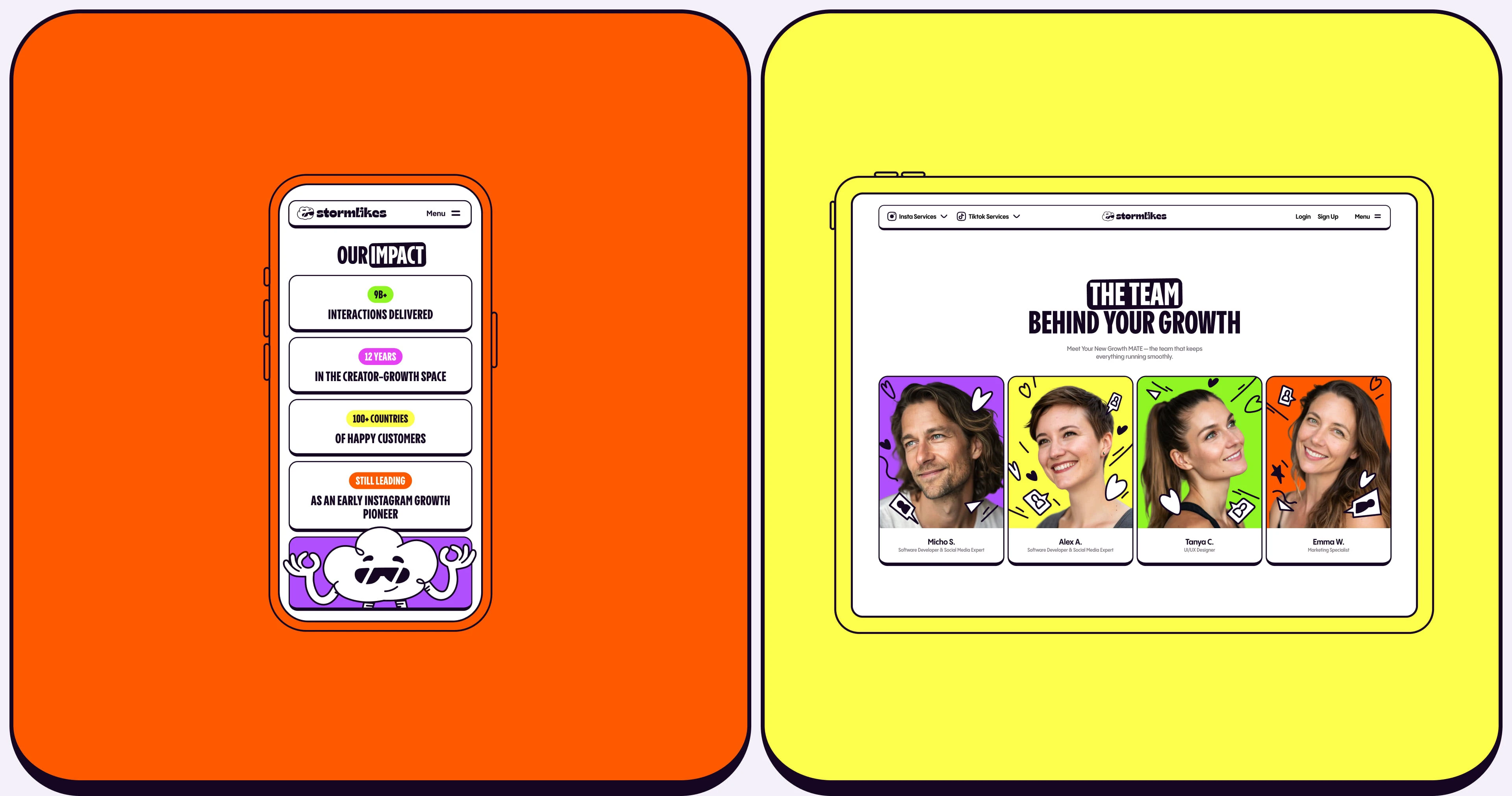 Stormlikes — Branding, Mascots, Web Design — Изображение №21 — Брендинг, Иллюстрация на Dprofile