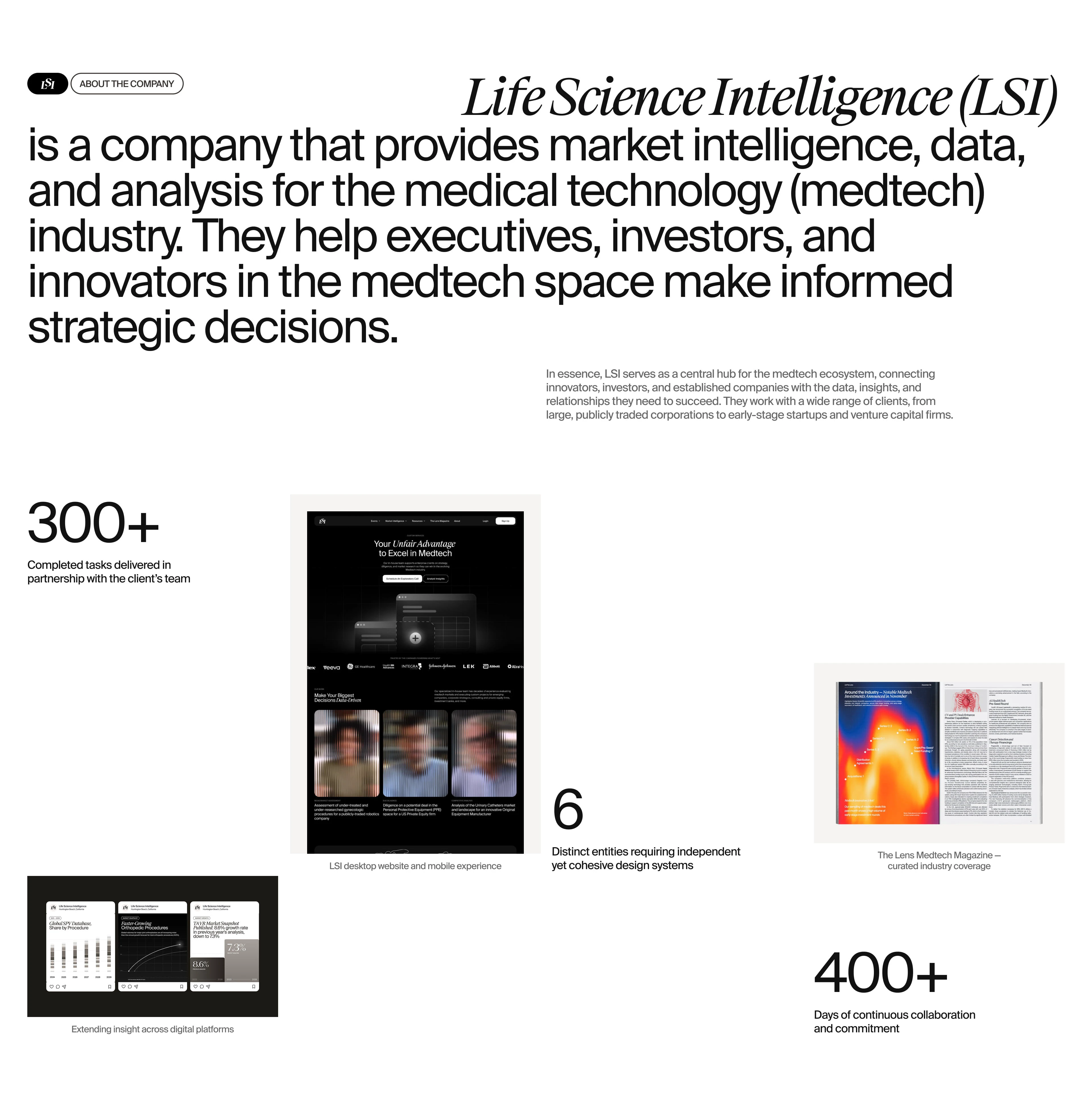 LSI — Brand Identity, Socials, Editorial & Web Design — Изображение №1 — Интерфейсы, Брендинг на Dprofile