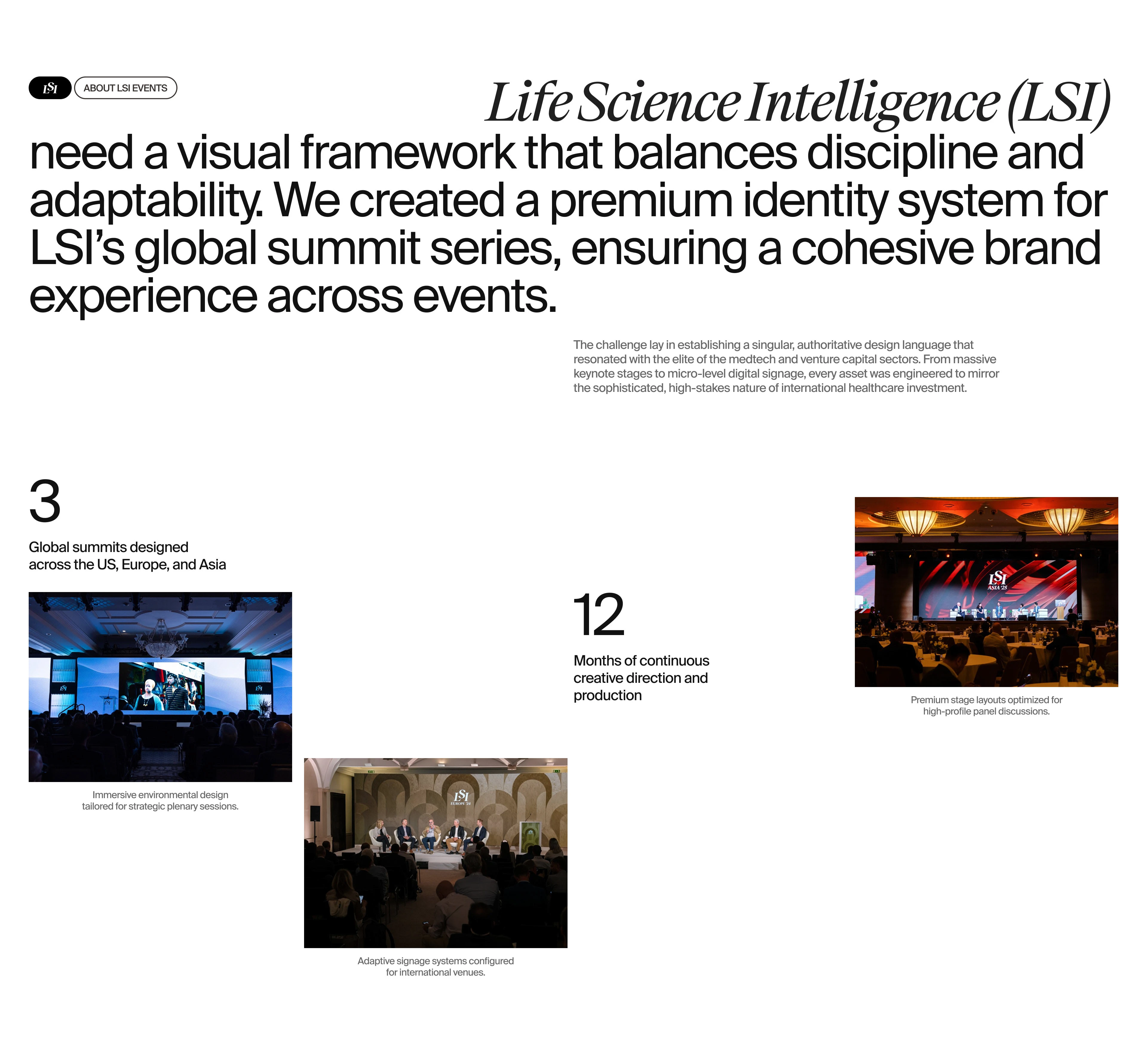 LSI — Event Identity & 3D Design — Изображение №1 — Брендинг, Графика на Dprofile