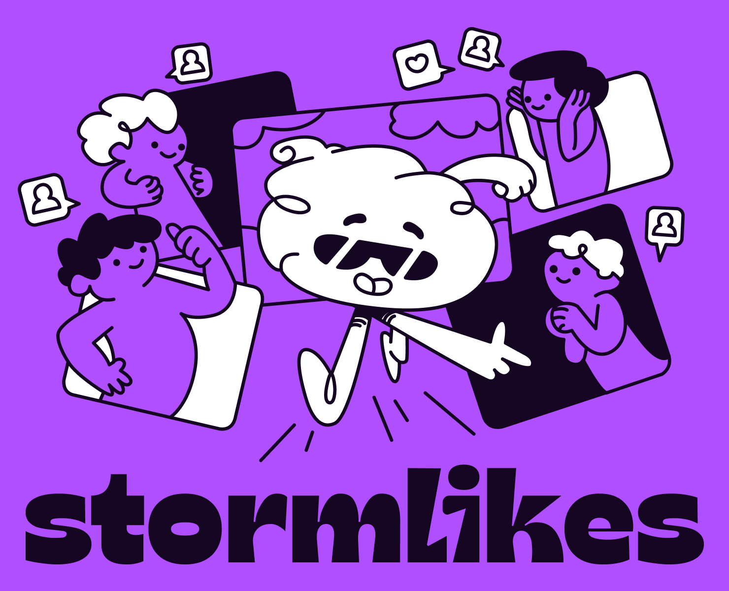 Stormlikes — Branding, Mascots, Web Design — Брендинг, Иллюстрация на Dprofile