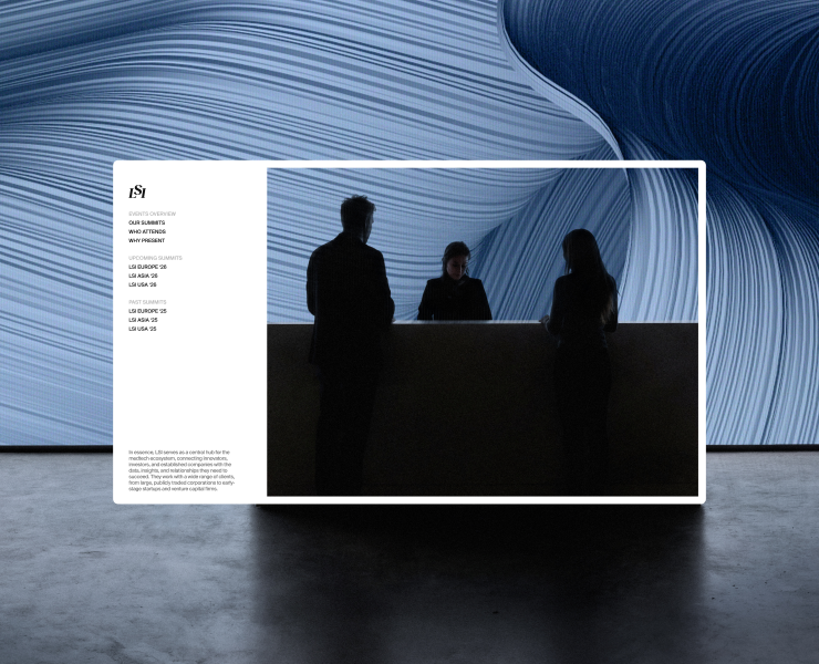LSI — Event Identity & 3D Design на Dprofile
