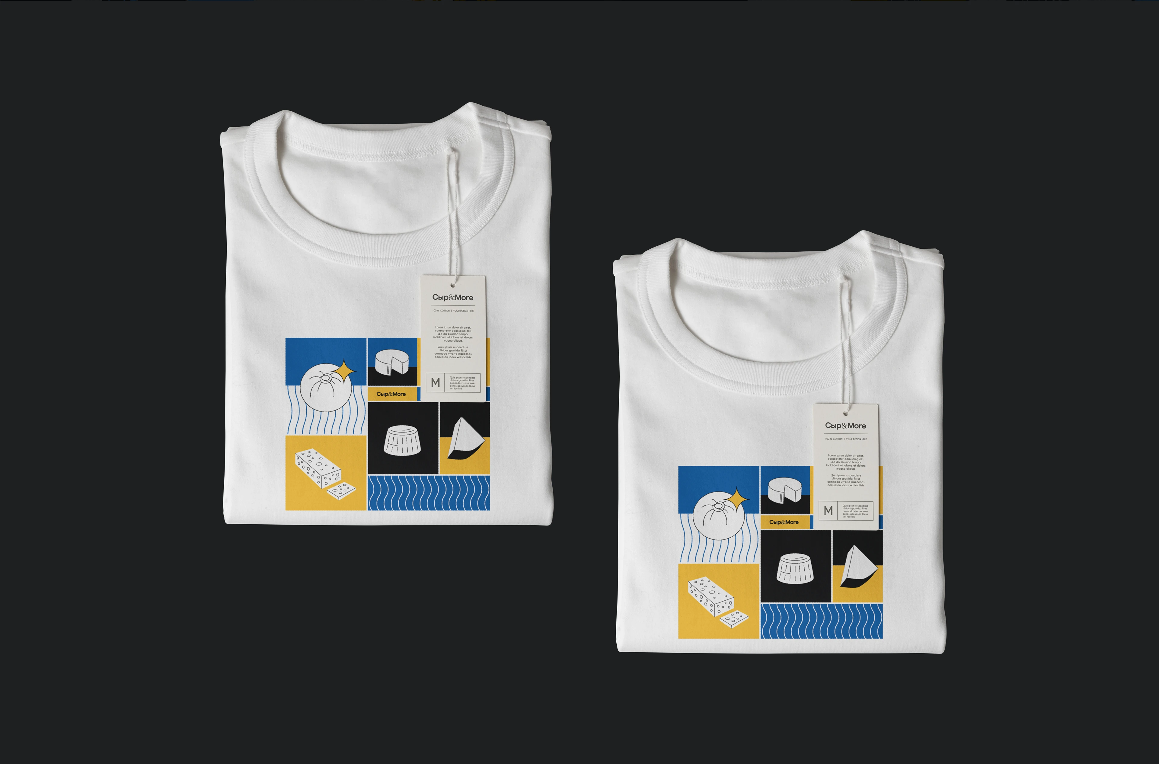 Сувенирная продукция | Сыр&More — Изображение №7 — Брендинг, Иллюстрация на Dprofile