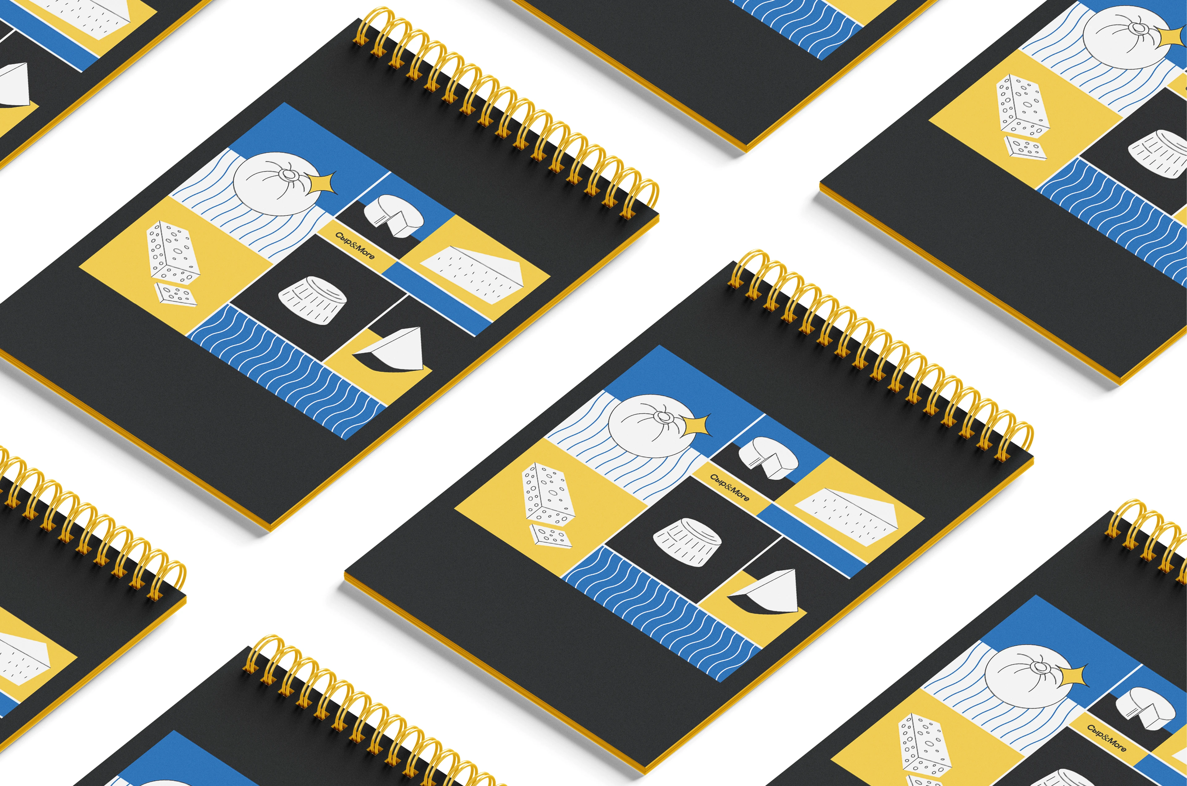 Сувенирная продукция | Сыр&More — Изображение №6 — Брендинг, Иллюстрация на Dprofile