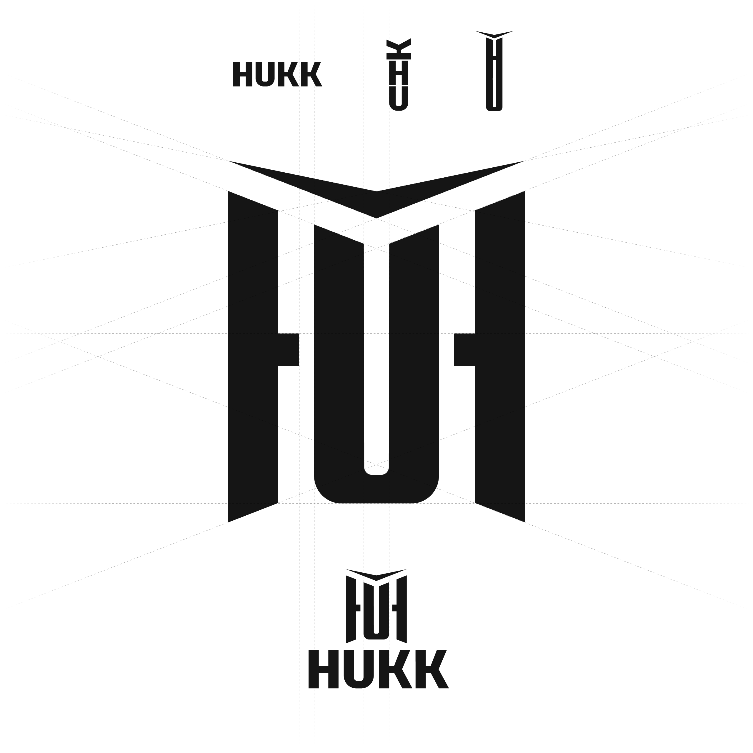 HUKK — фирменный стиль — Изображение №3 — Брендинг, Графика на Dprofile
