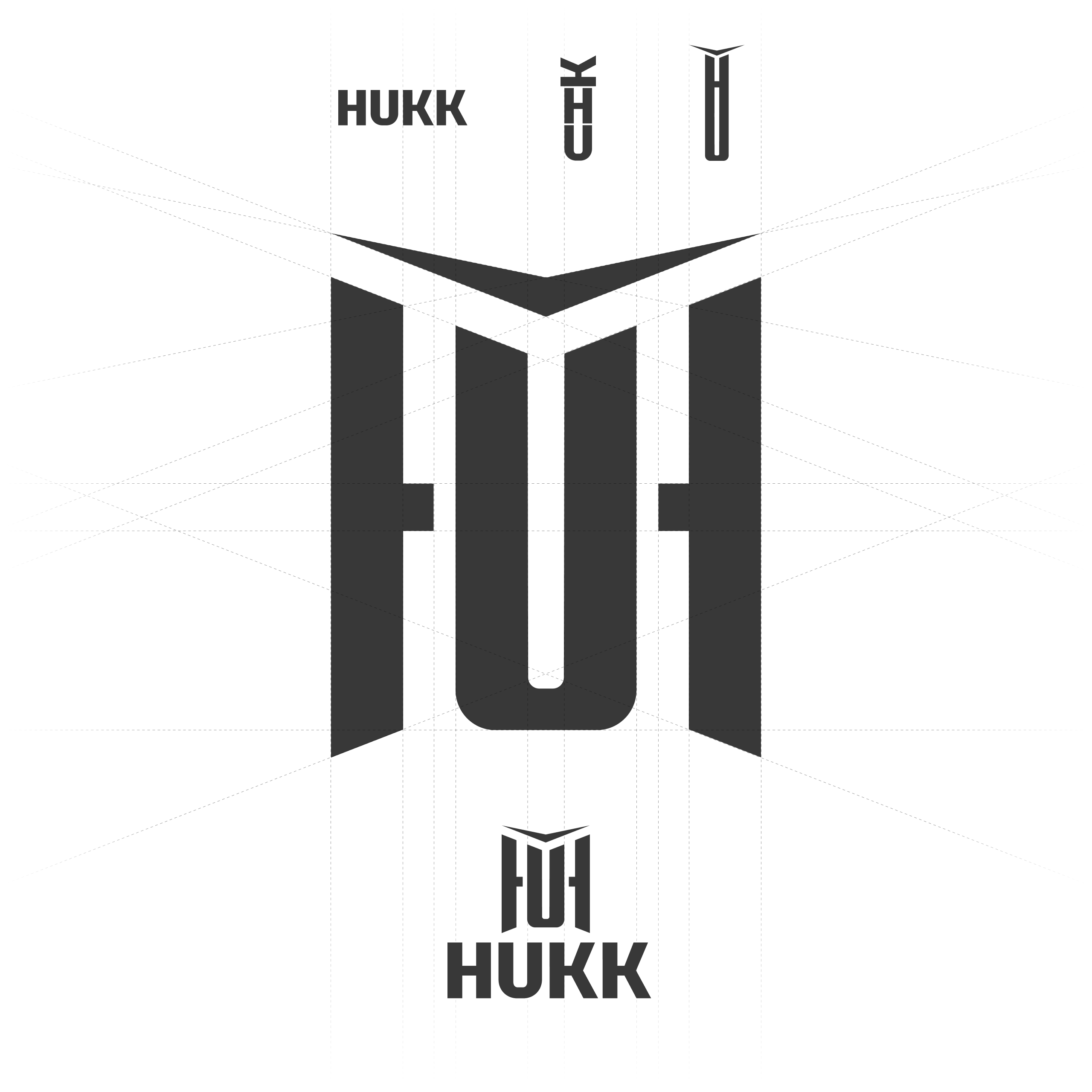 HUKK — фирменный стиль — Изображение №3 — Брендинг, Графика на Dprofile