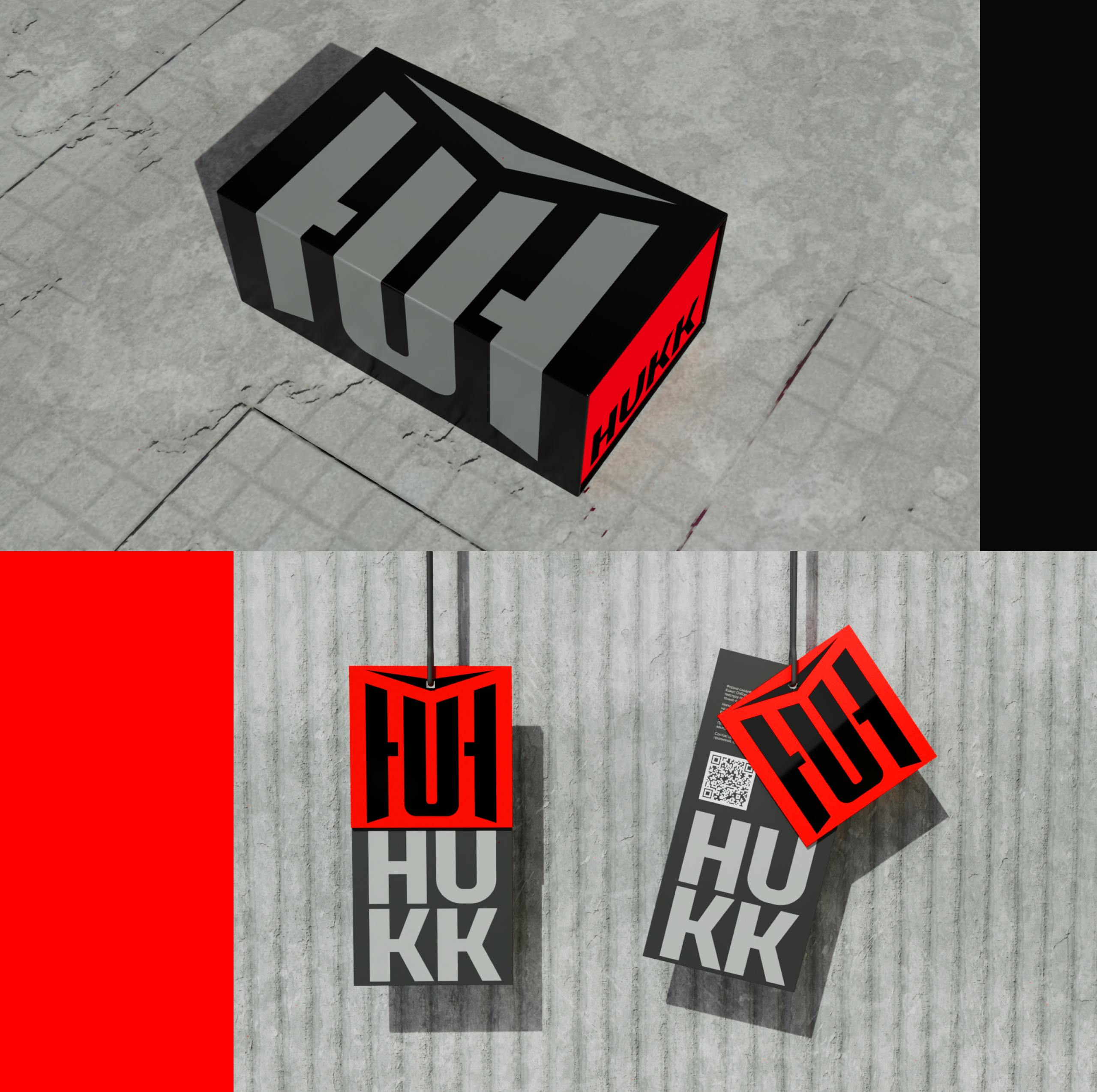 HUKK Brand identity — Изображение №5 — Брендинг на Dprofile