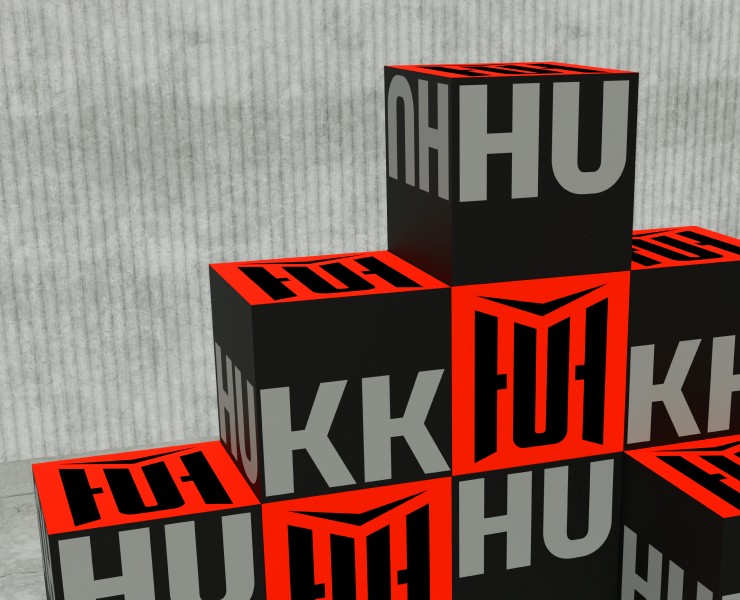 HUKK — фирменный стиль на Dprofile