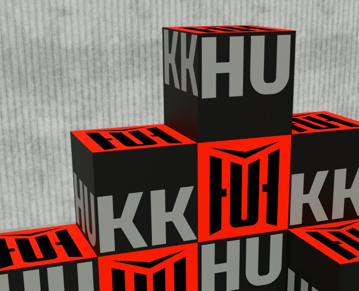 HUKK — фирменный стиль на Dprofile