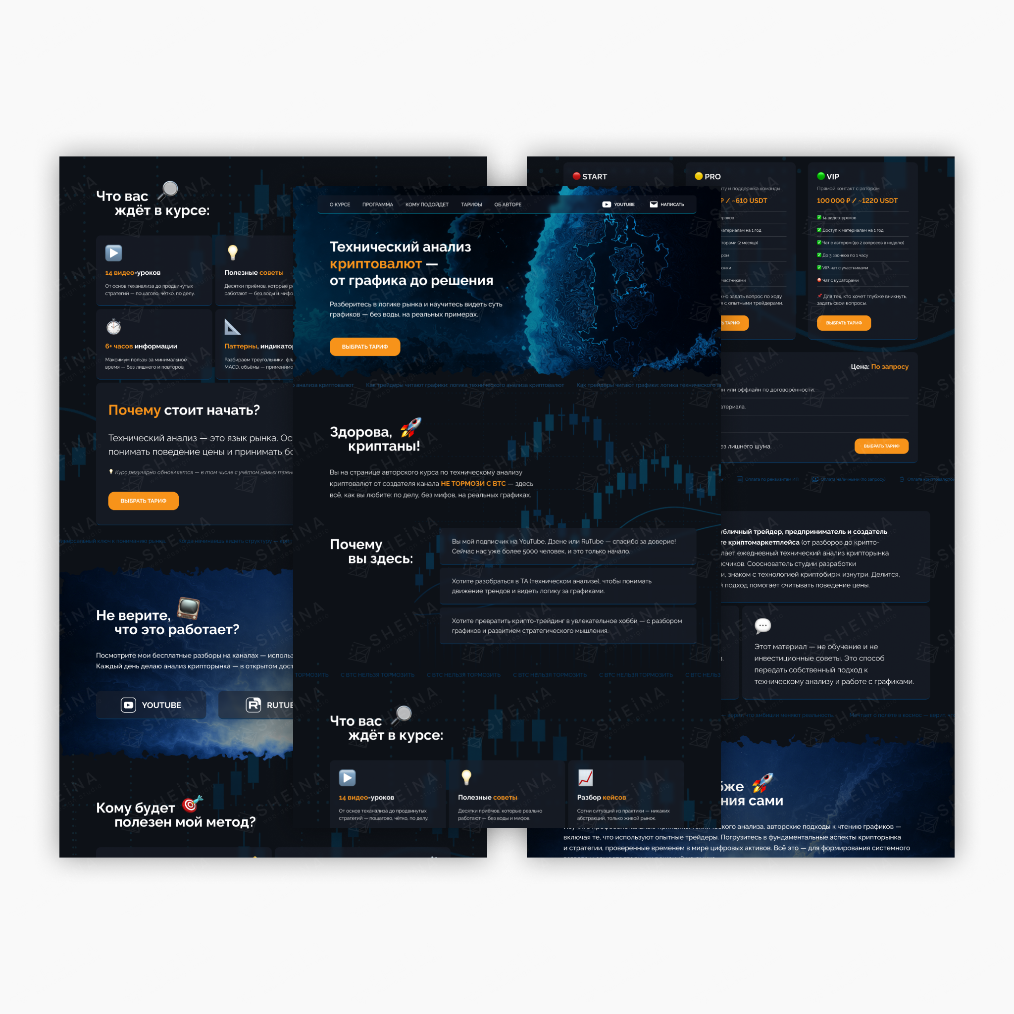 Сайт на Тильде для Не Тормози с BTC — Изображение №1 — Интерфейсы на Dprofile