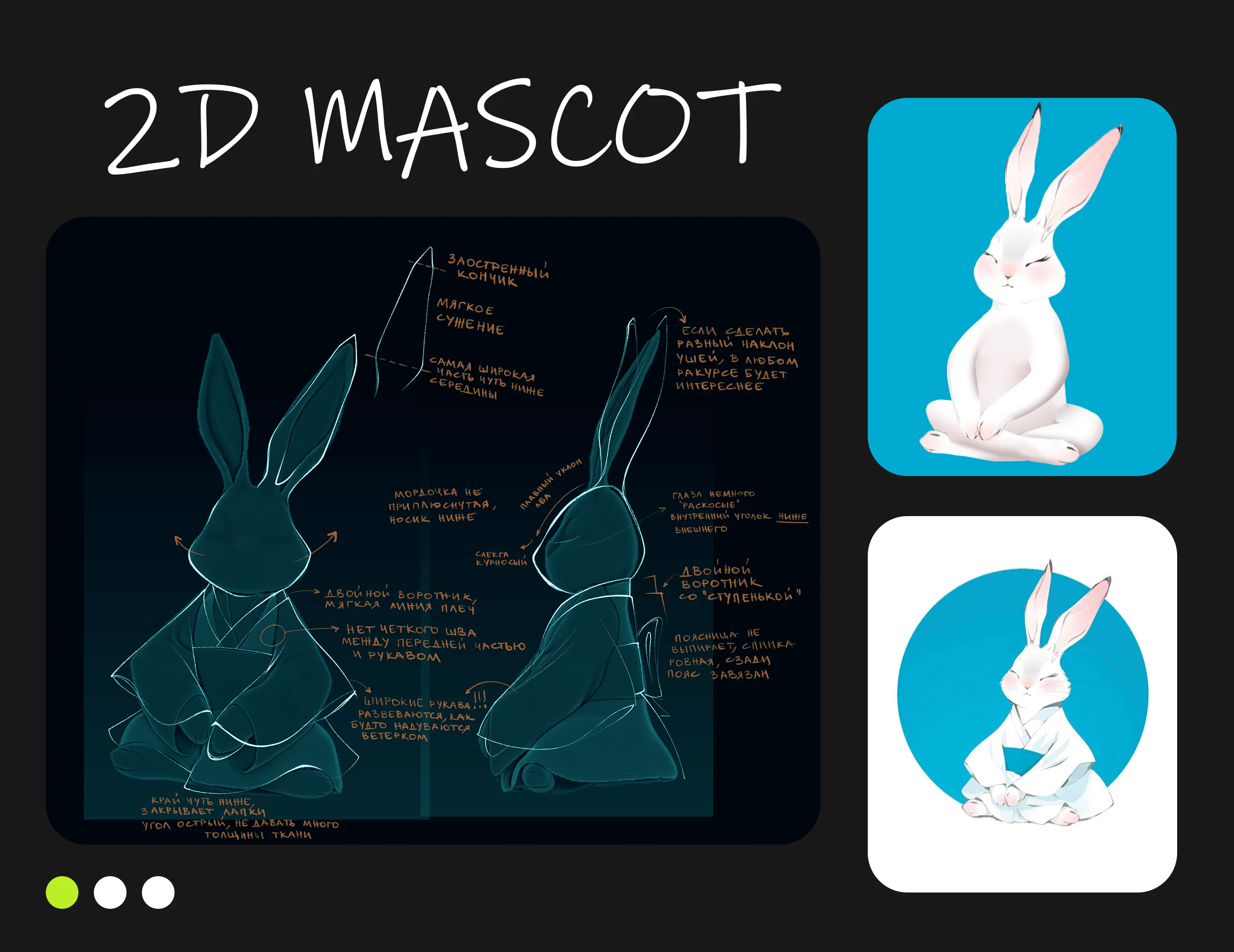 Разработка 3D-маскота для бренда NOBU — Изображение №1 — Иллюстрация, 3D на Dprofile