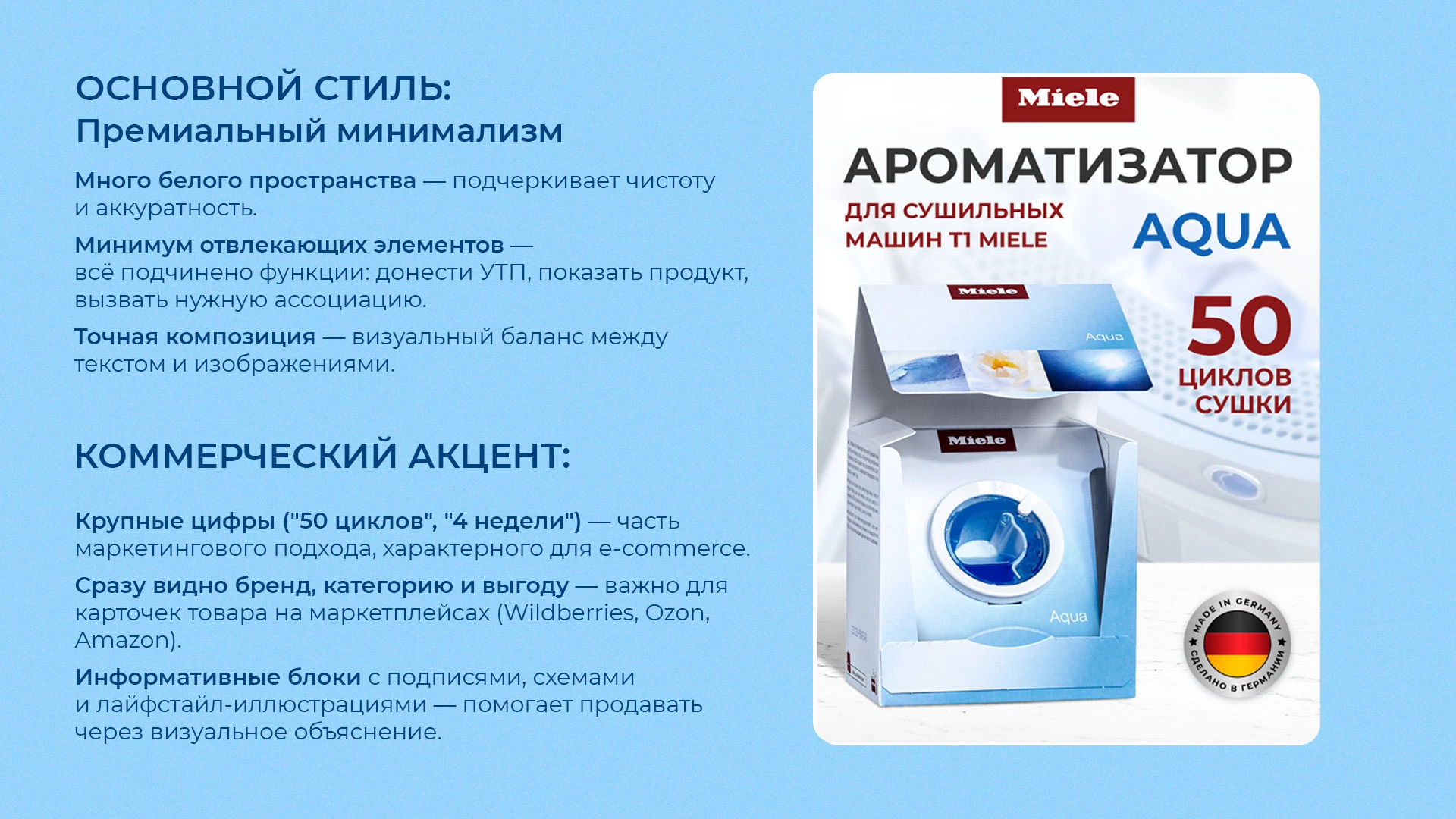 Карточки товара "Ароматизаторы для белья" — Изображение №3 — Графика, Маркетинг на Dprofile