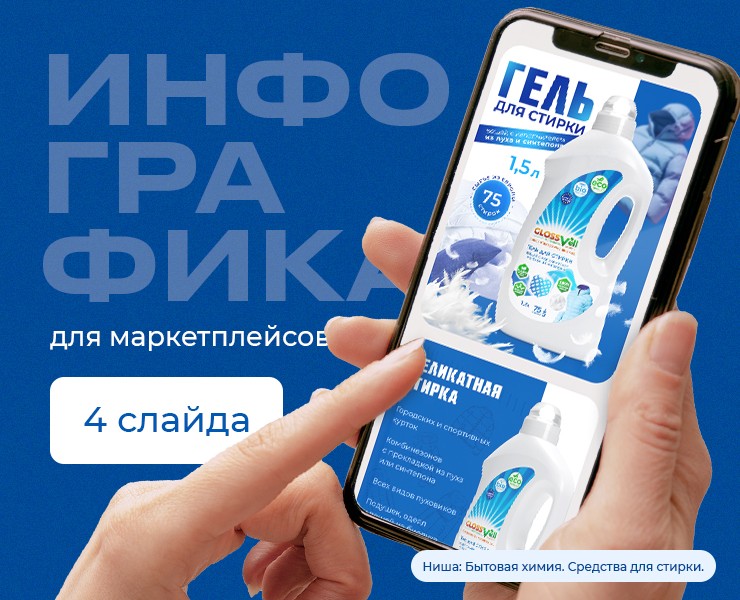 Карточка товара для маркетплейсов на Dprofile