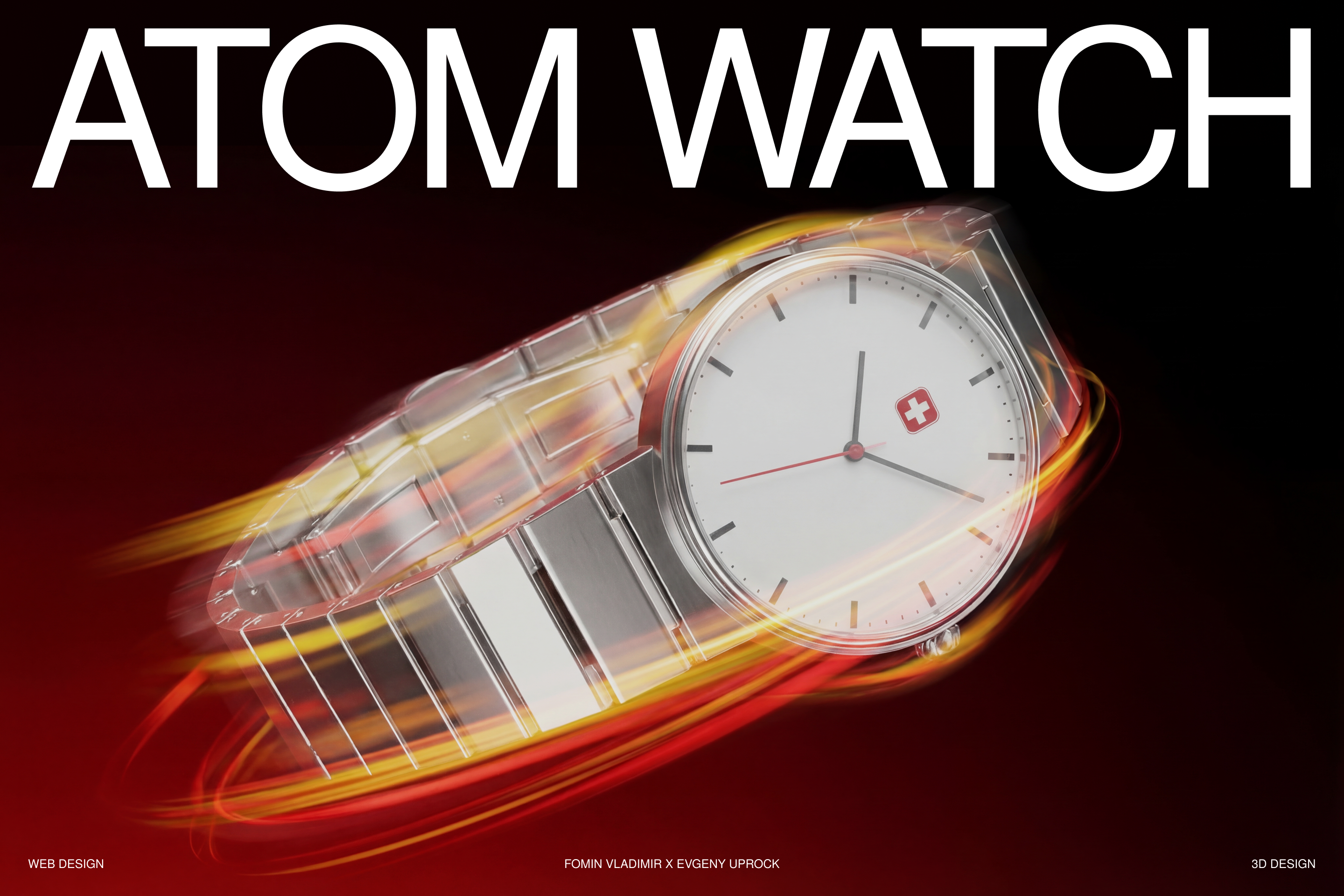 ATOM WATCH — Изображение №1 — Интерфейсы, Анимация на Dprofile