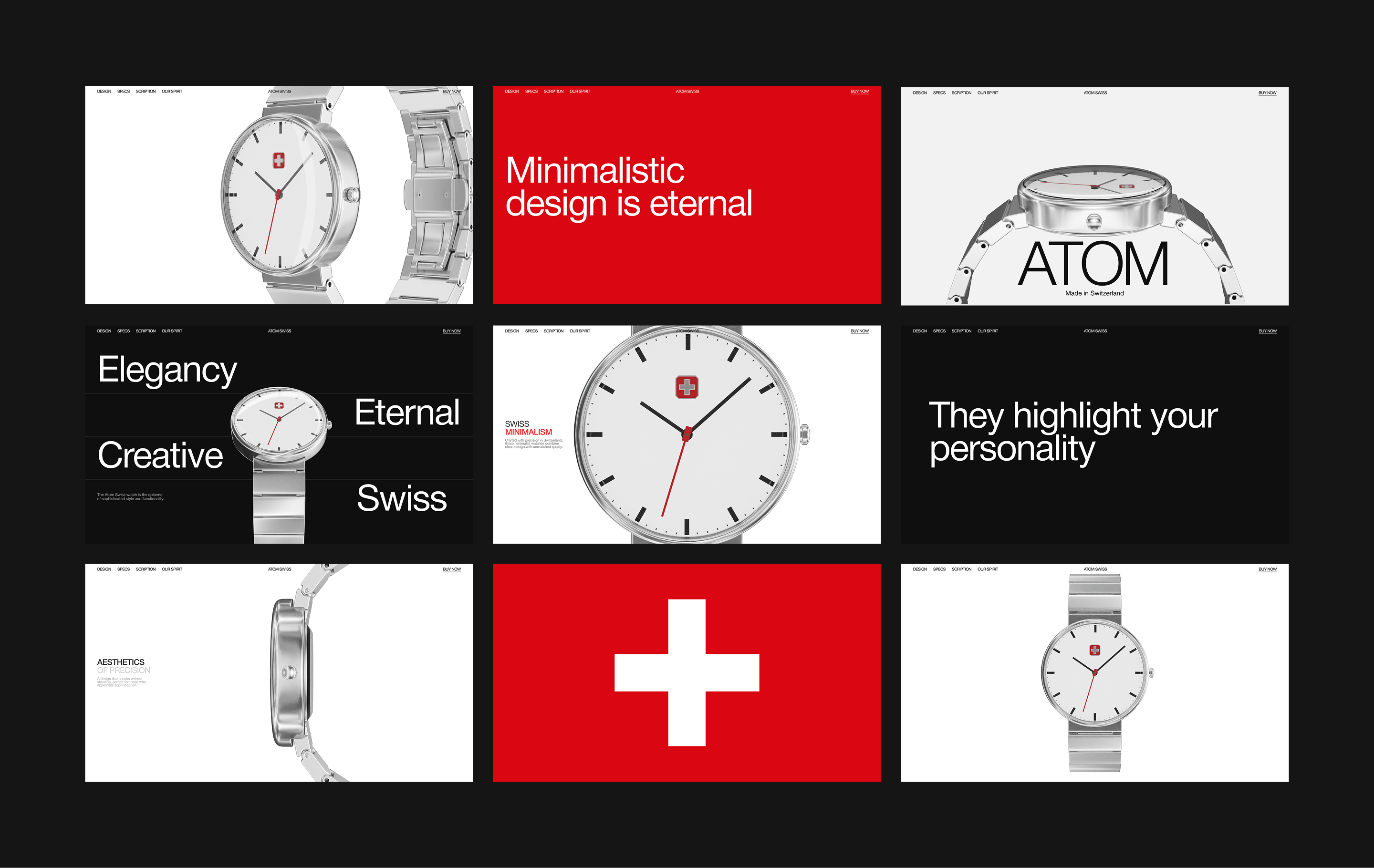 ATOM WATCH — Изображение №3 — Интерфейсы, Анимация на Dprofile