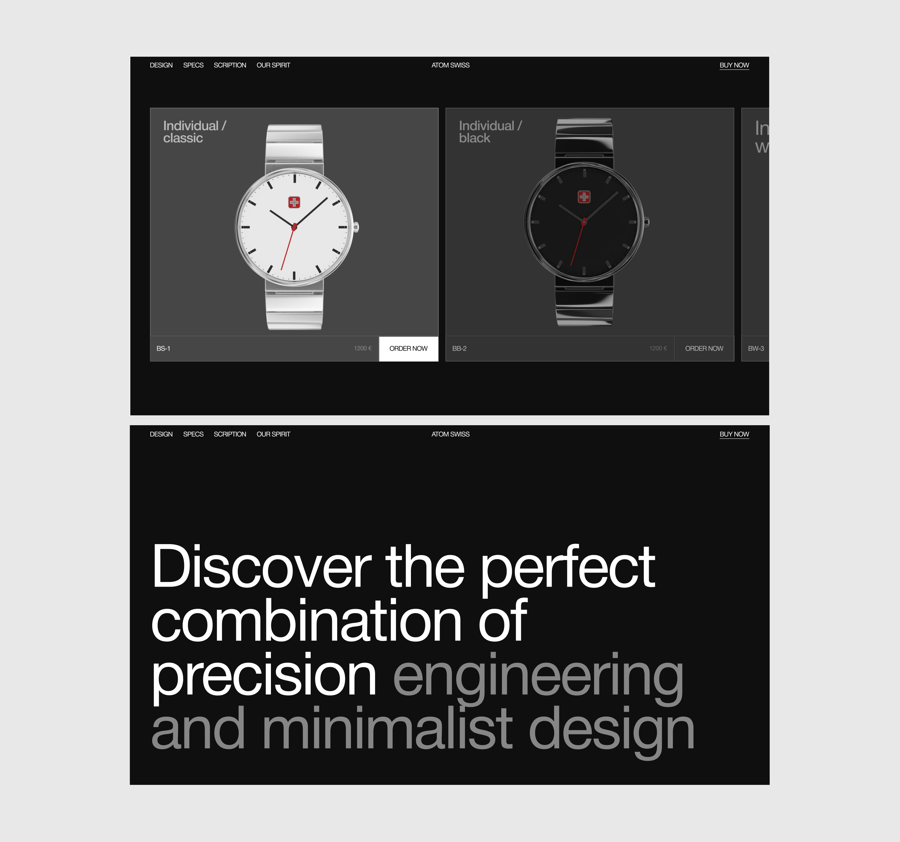 ATOM WATCH — Изображение №12 — Интерфейсы, Анимация на Dprofile