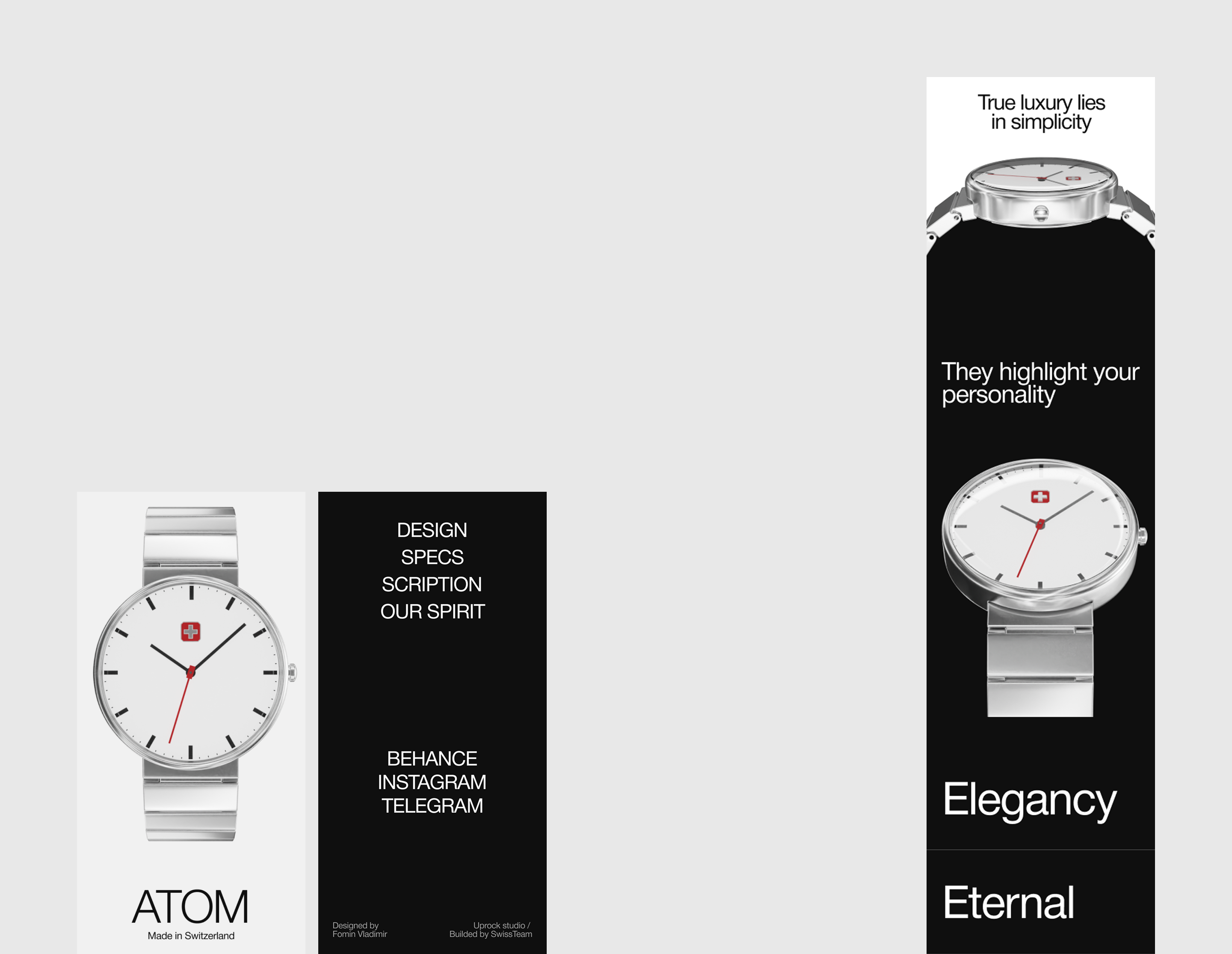 ATOM WATCH — Изображение №4 — Интерфейсы, Анимация на Dprofile