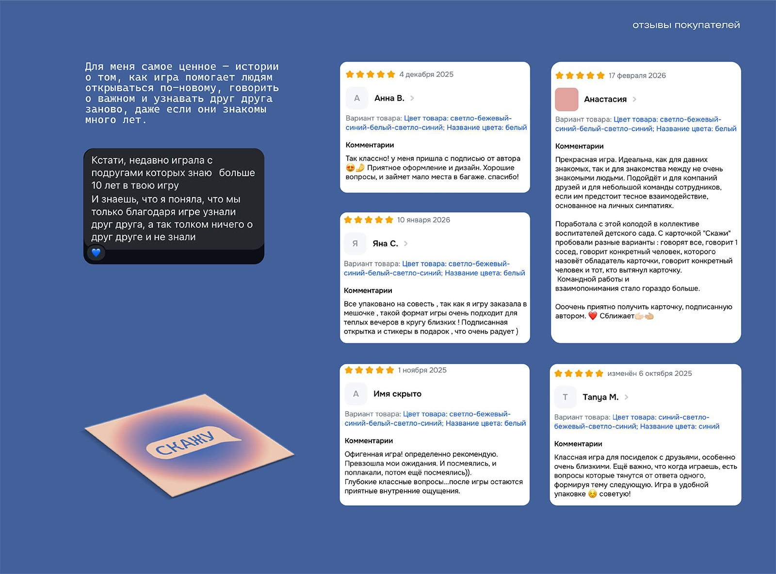 Настольная игра "Скажи скажу" — Изображение №14 — Брендинг, Графика на Dprofile