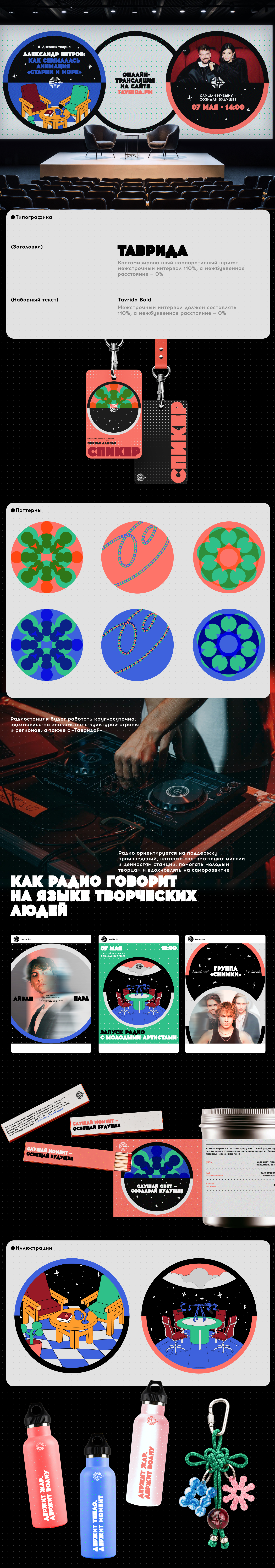 ТАВРИДА.FM — Изображение №3 — Брендинг, Графика на Dprofile