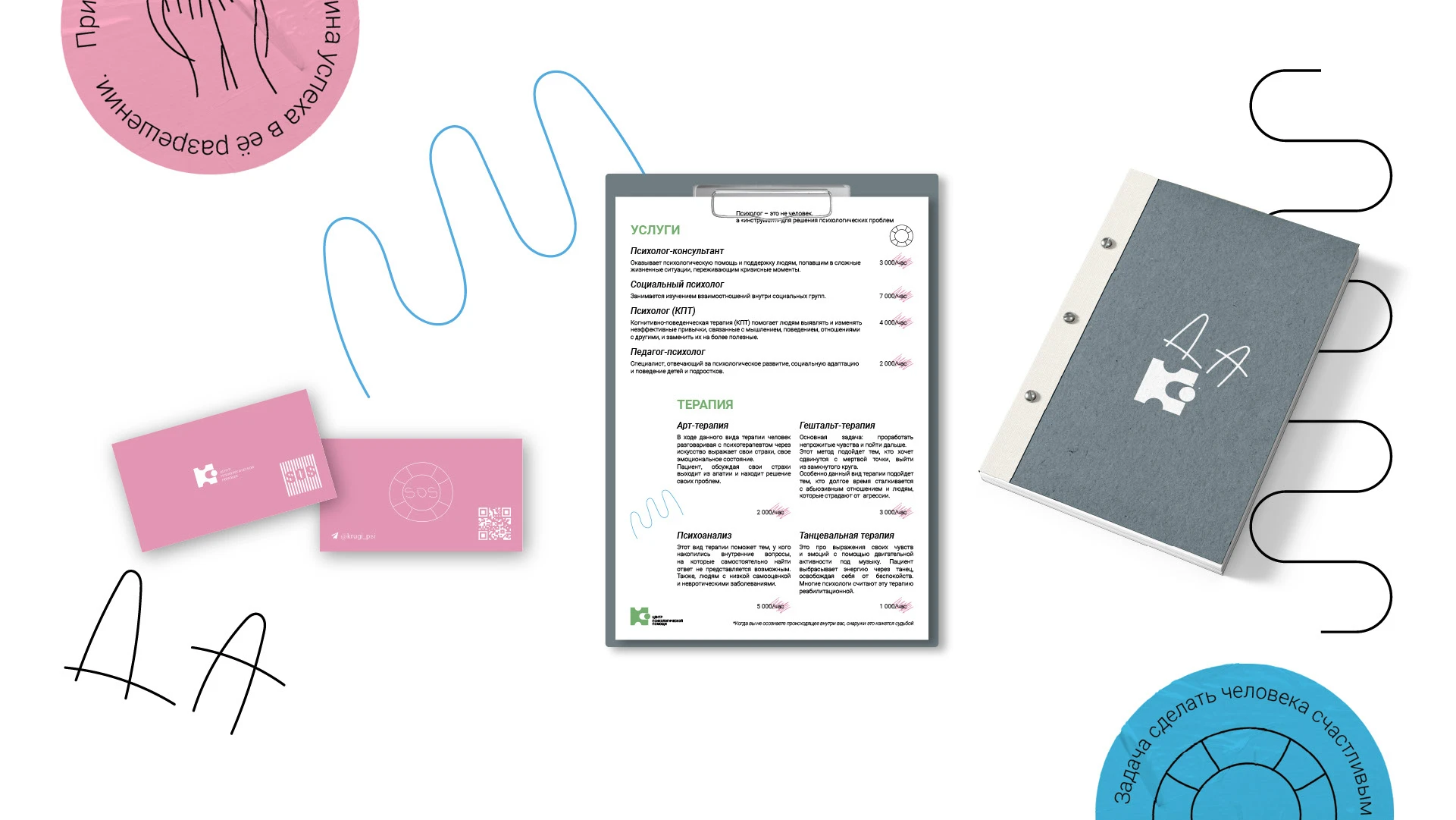 Айдентика центра психологической помощи — Изображение №14 — Брендинг на Dprofile