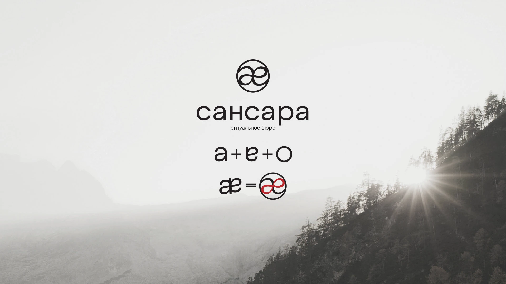 Разработка логотипа для ритуального бюро "Сансара" — Изображение №2 — Брендинг, Графика на Dprofile