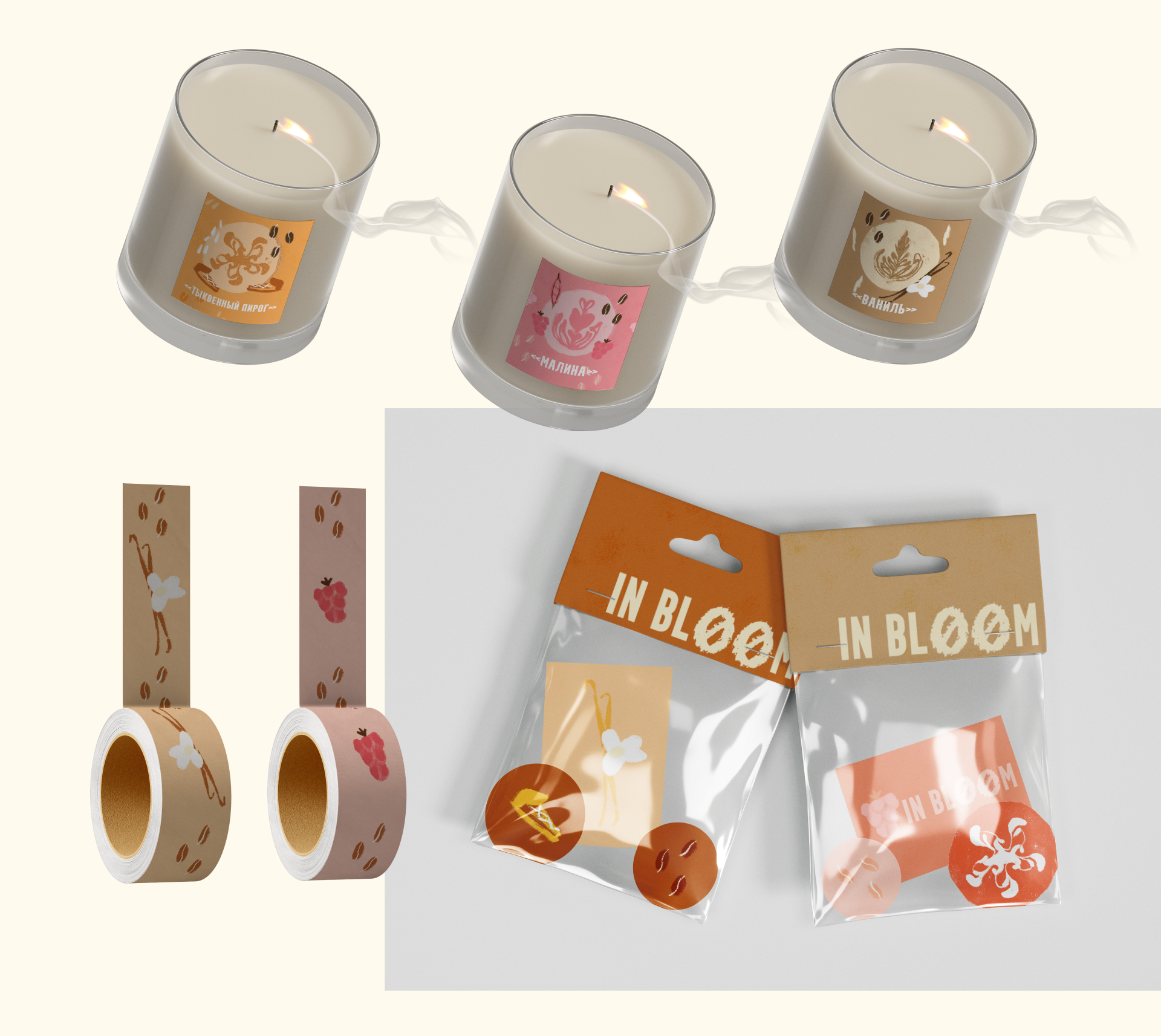 Кофейные напитки «IN BLOOM» — Изображение №15 — Интерфейсы на Dprofile