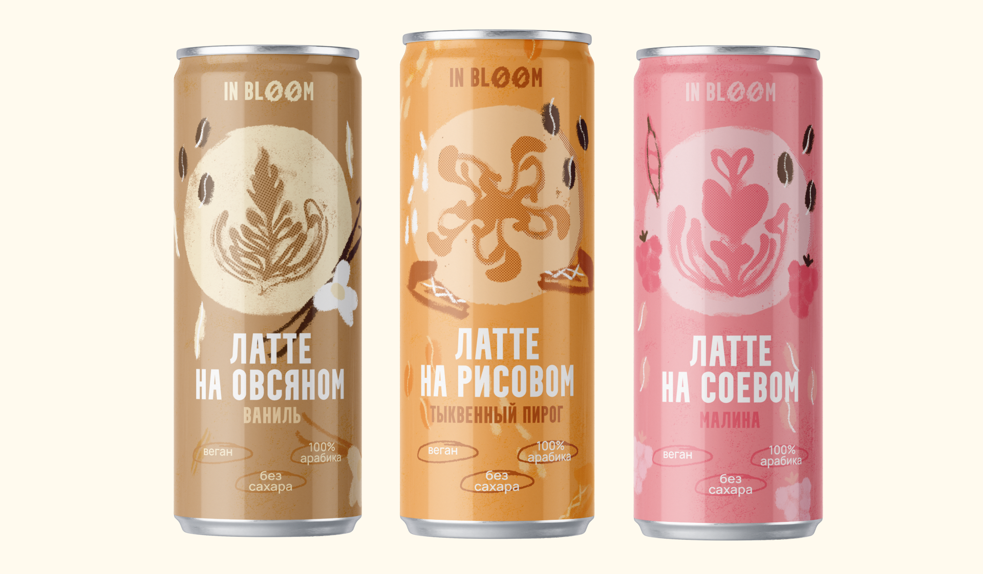 Кофейные напитки «IN BLOOM» — Изображение №7 — Интерфейсы на Dprofile